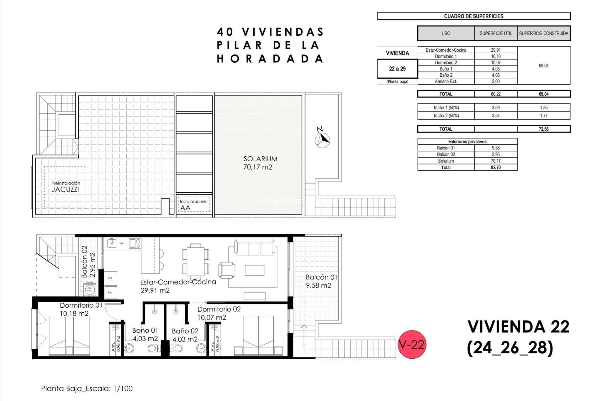 Nieuwbouw - Appartement  - Pilar de la Horadada - pueblo