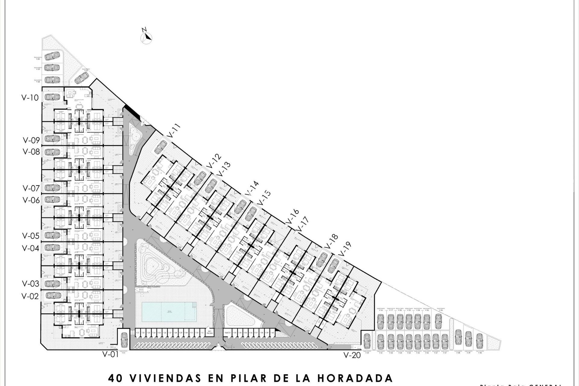 Nieuwbouw - Appartement  - Pilar de la Horadada - pueblo