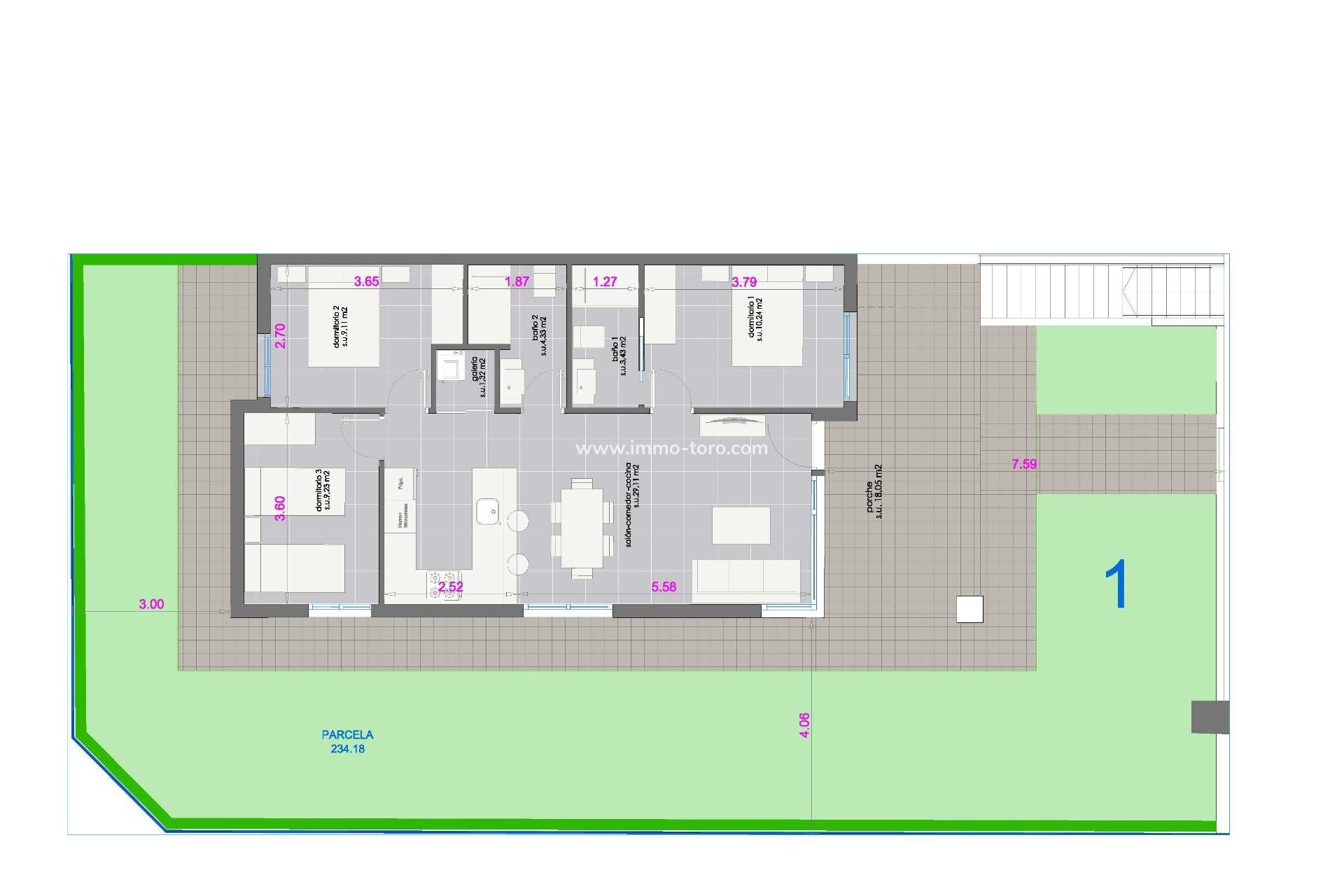 Nieuwbouw - Appartement  - Pilar de la Horadada - pueblo