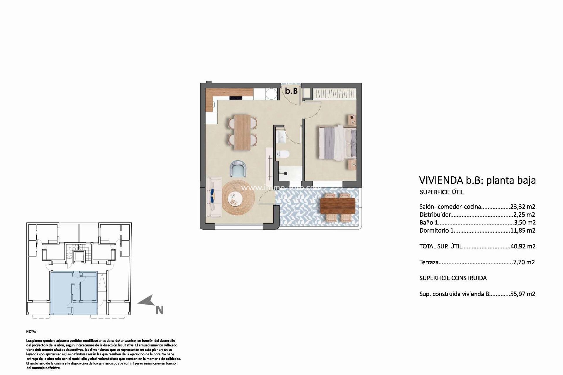 Nieuwbouw - Appartement  - Pilar de la Horadada - Torre De La Horadada