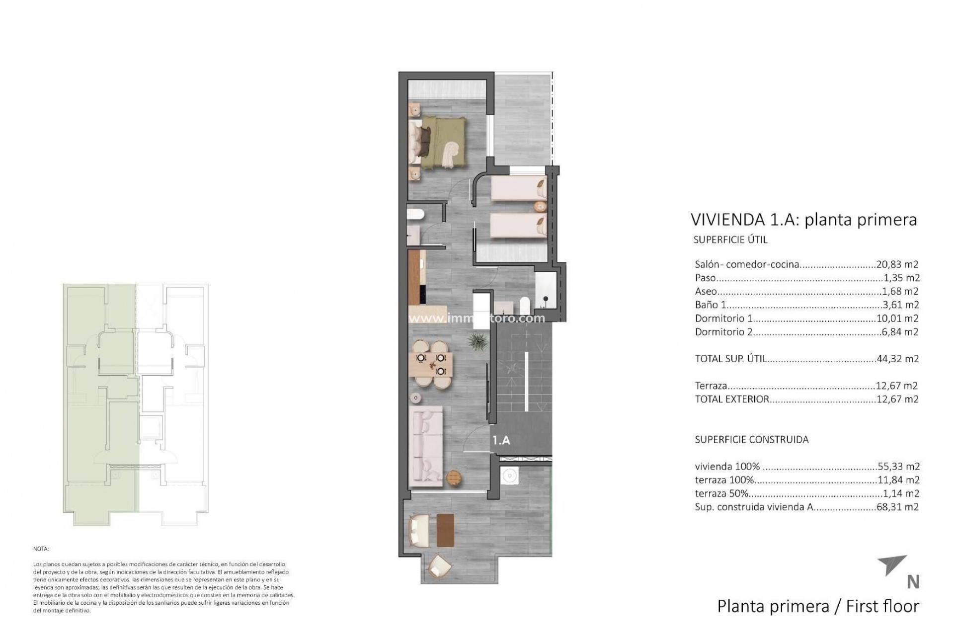 Nieuwbouw - Appartement  - Pilar de la Horadada - Torre De La Horadada