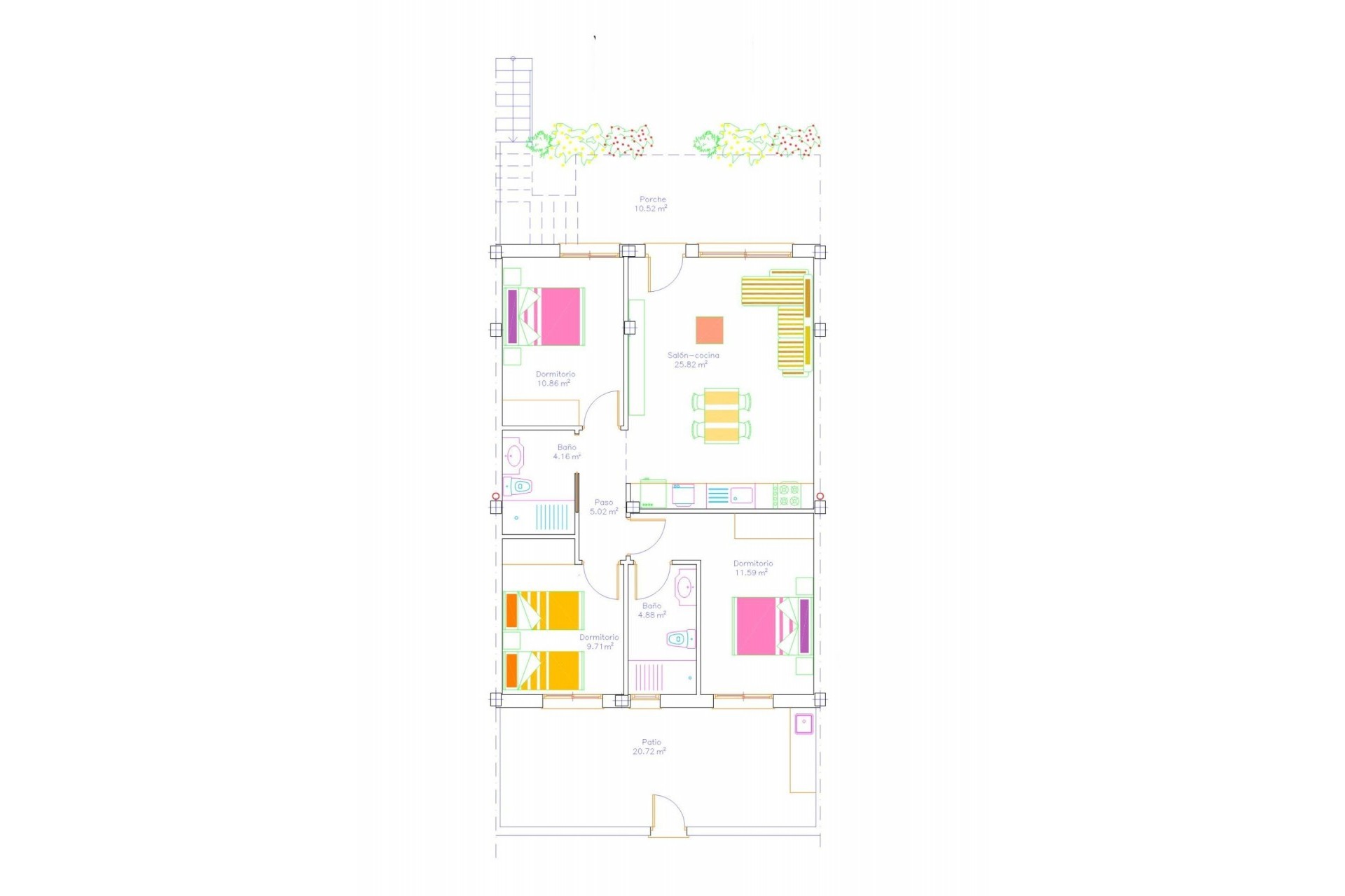 Nieuwbouw - Appartement  - San Javier - pueblo