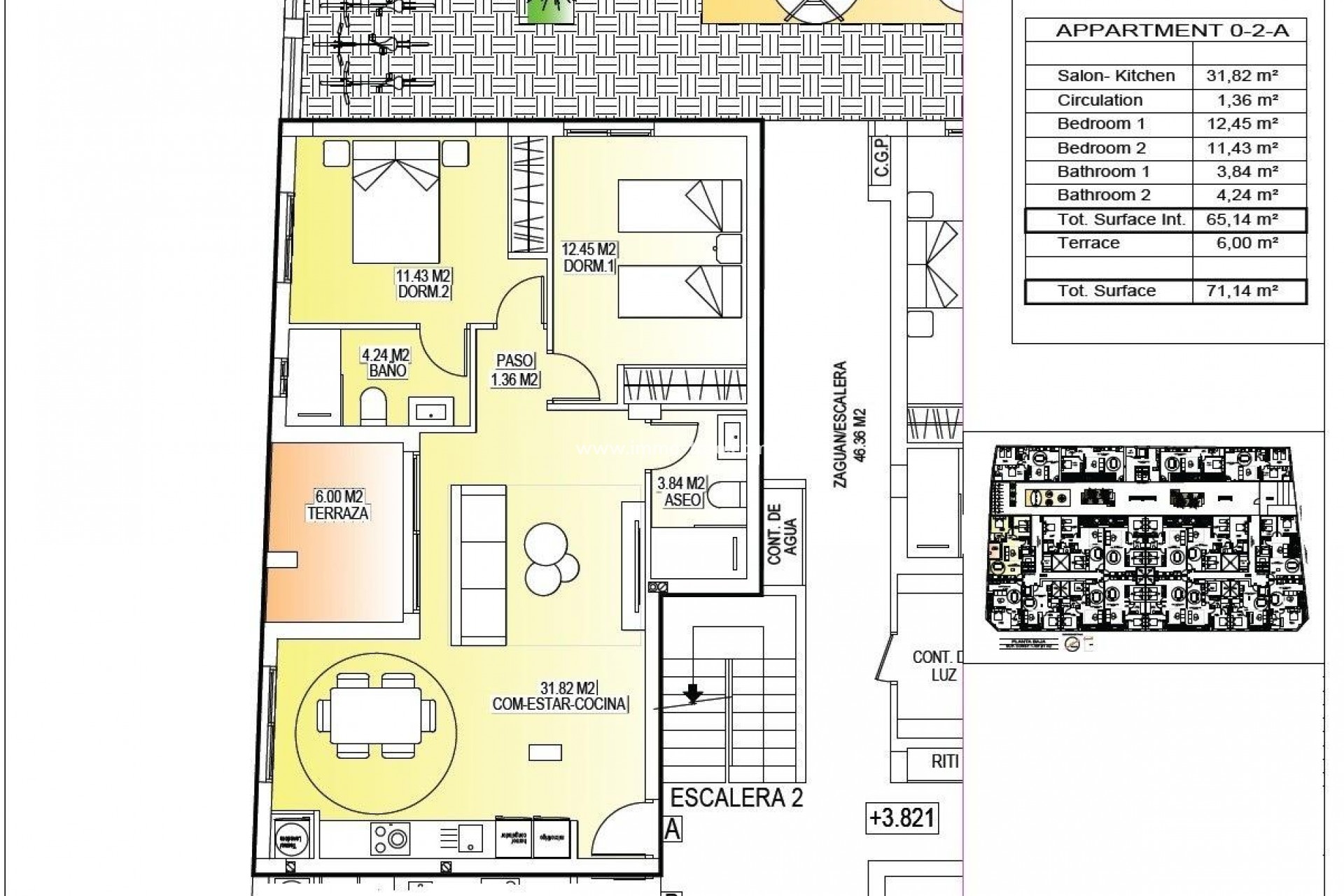 Nieuwbouw - Appartement  - San Miguel de Salinas - Pueblo
