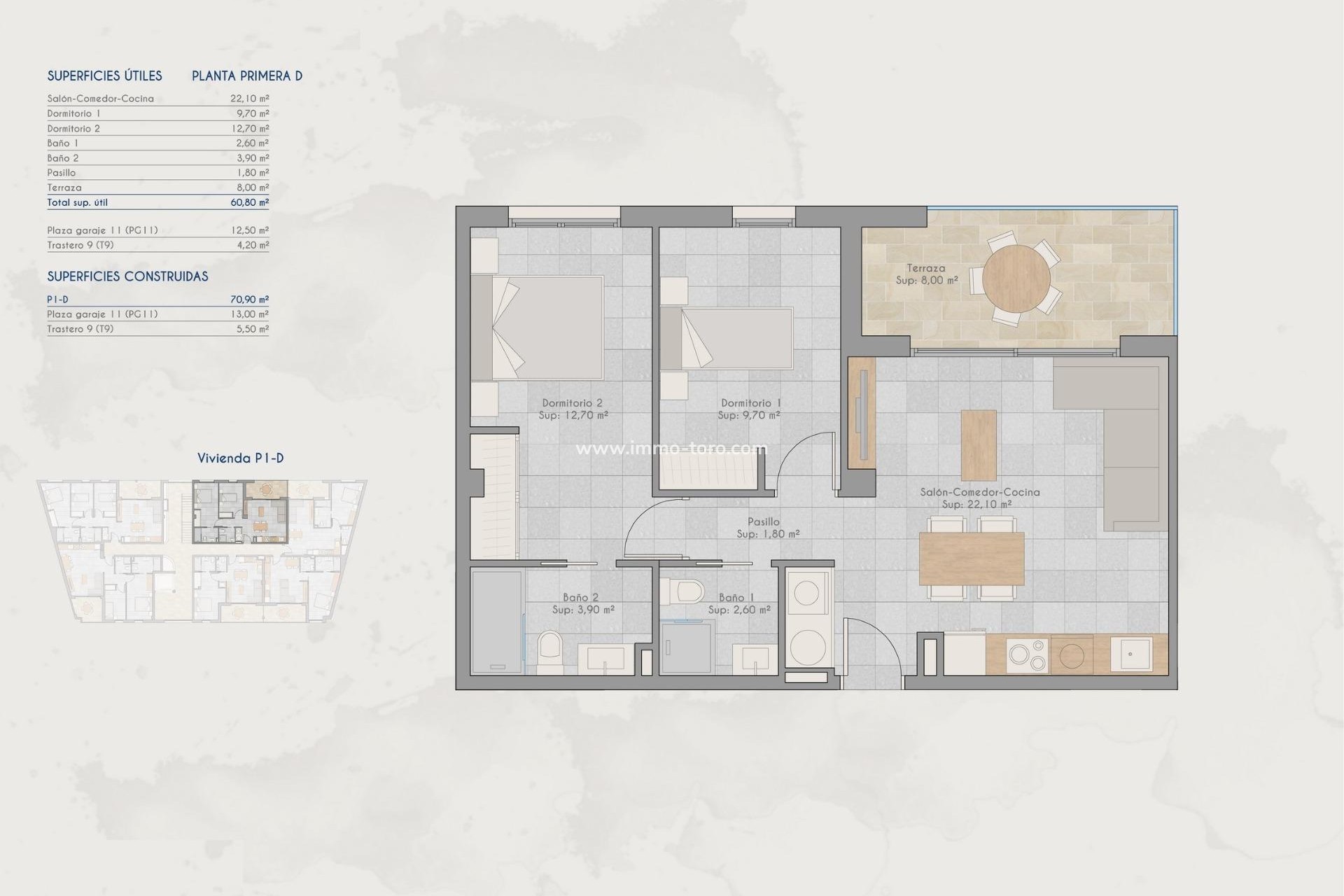 Nieuwbouw - Appartement  - San Pedro del Pinatar - Lo Pagan
