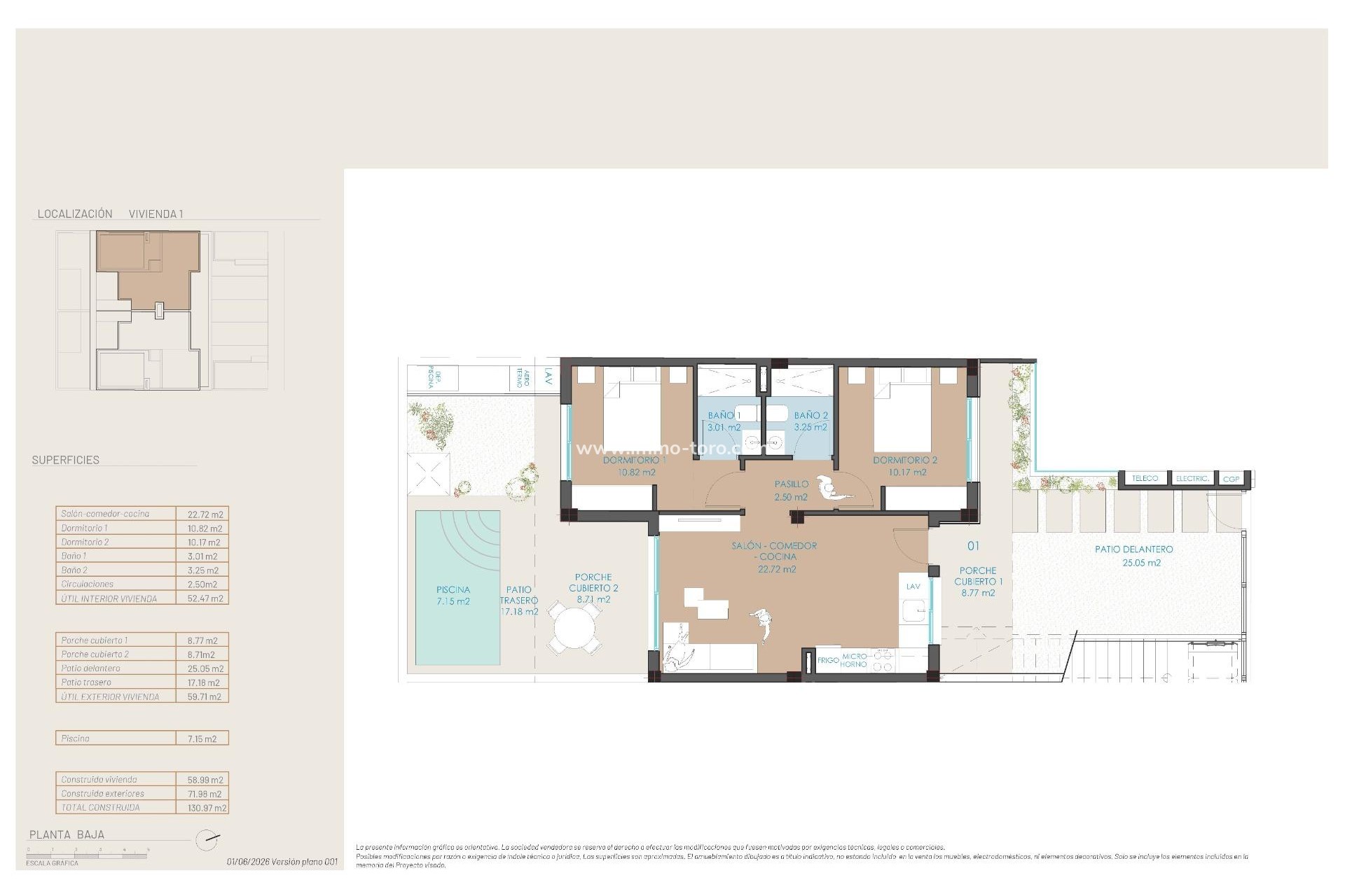 Nieuwbouw - Appartement  - San Pedro del Pinatar - Molino Del Chirrete