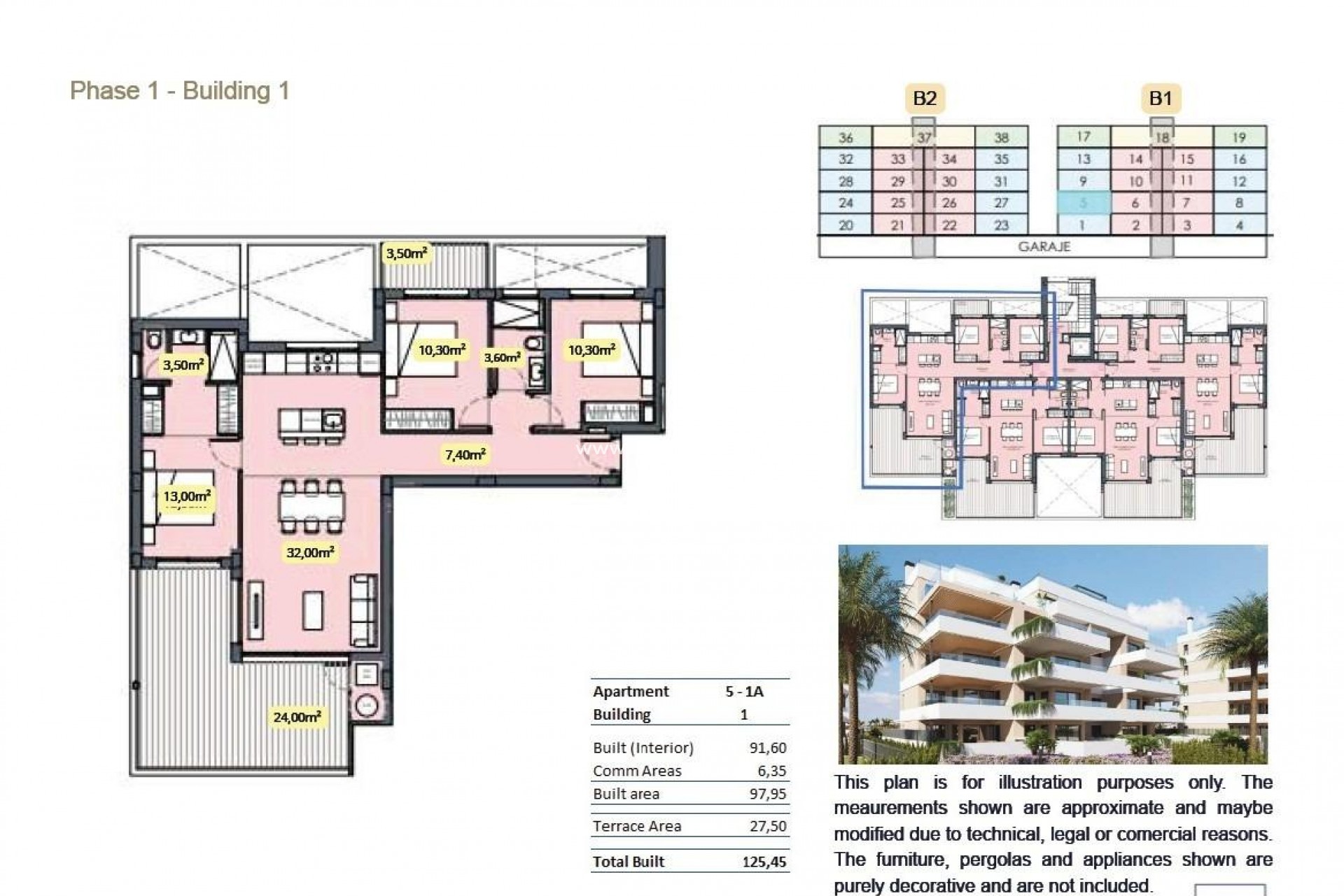 Nieuwbouw - Appartement  - Torre Pacheco - Santa Rosalia Lake And Life Resort