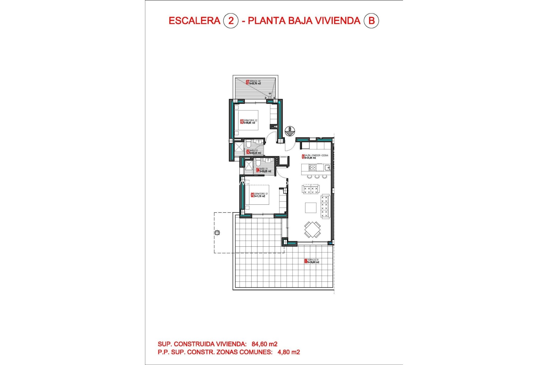 Nieuwbouw - Appartement  - Torrevieja - Aguas Nuevas