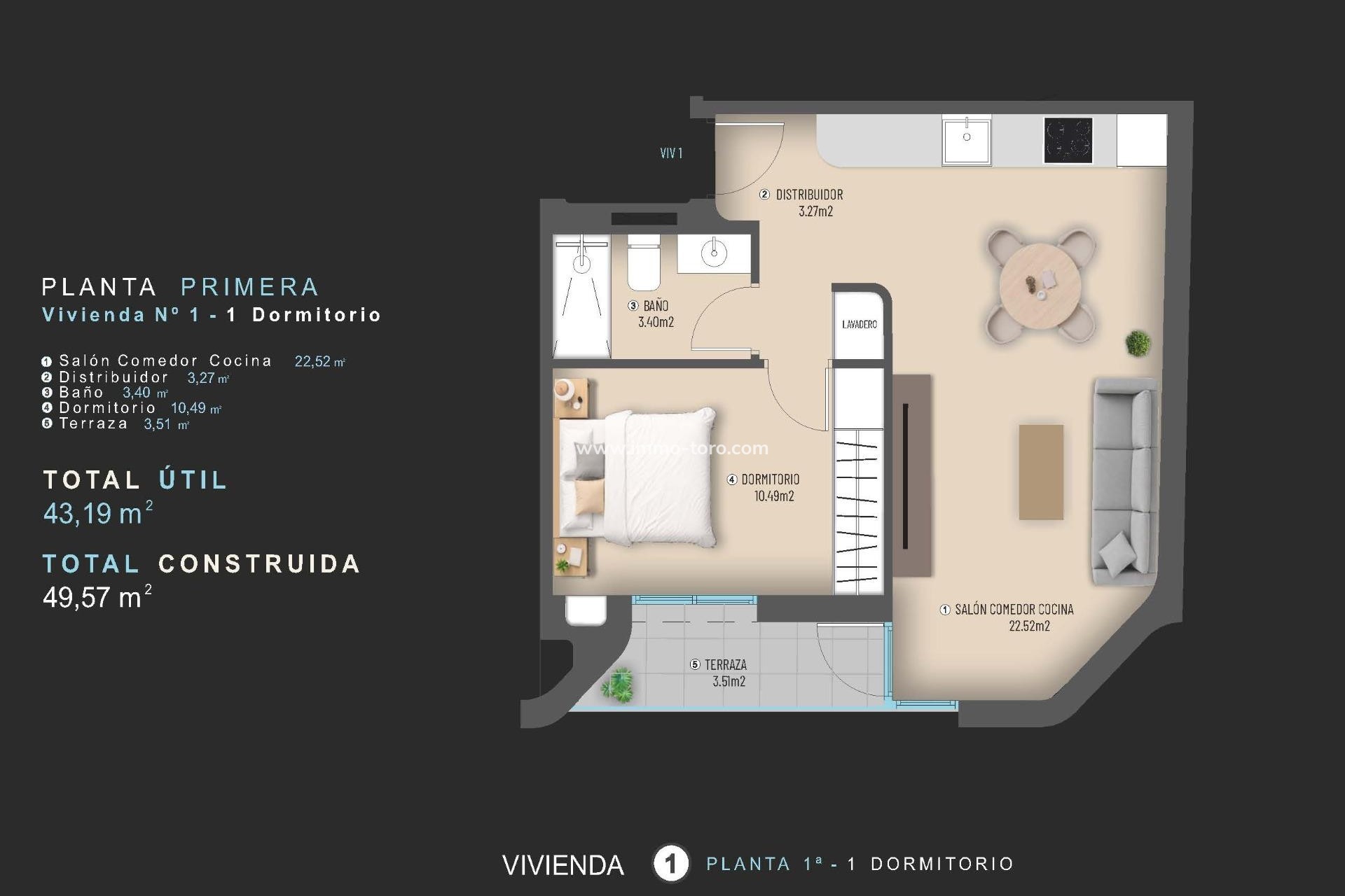 Nieuwbouw - Appartement  - Torrevieja - Centro