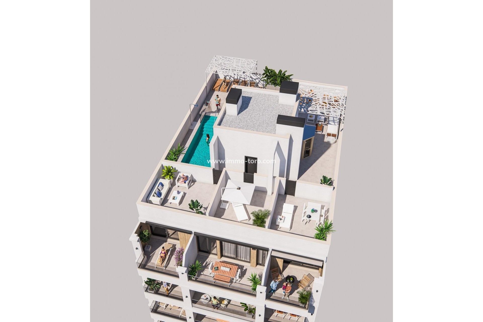 Nieuwbouw - Appartement  - Torrevieja - Playa de El Cura