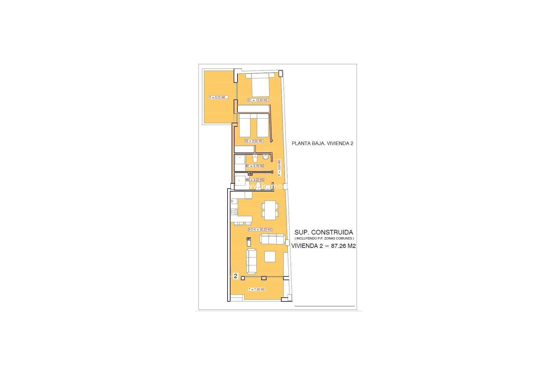 Nieuwbouw - Appartement  - Torrevieja - Playa El Acequión