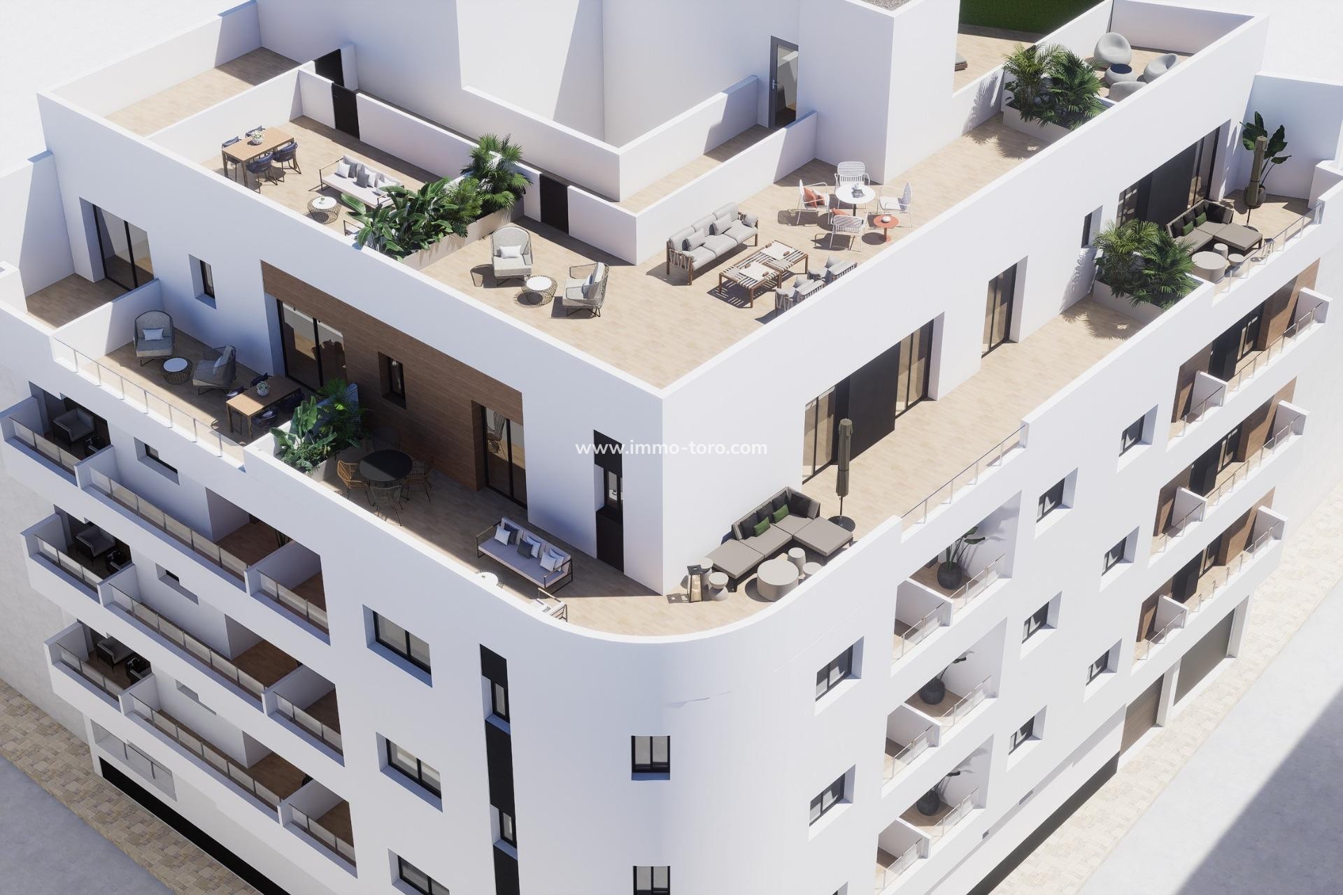 Nieuwbouw - Appartement  - Torrevieja - pueblo