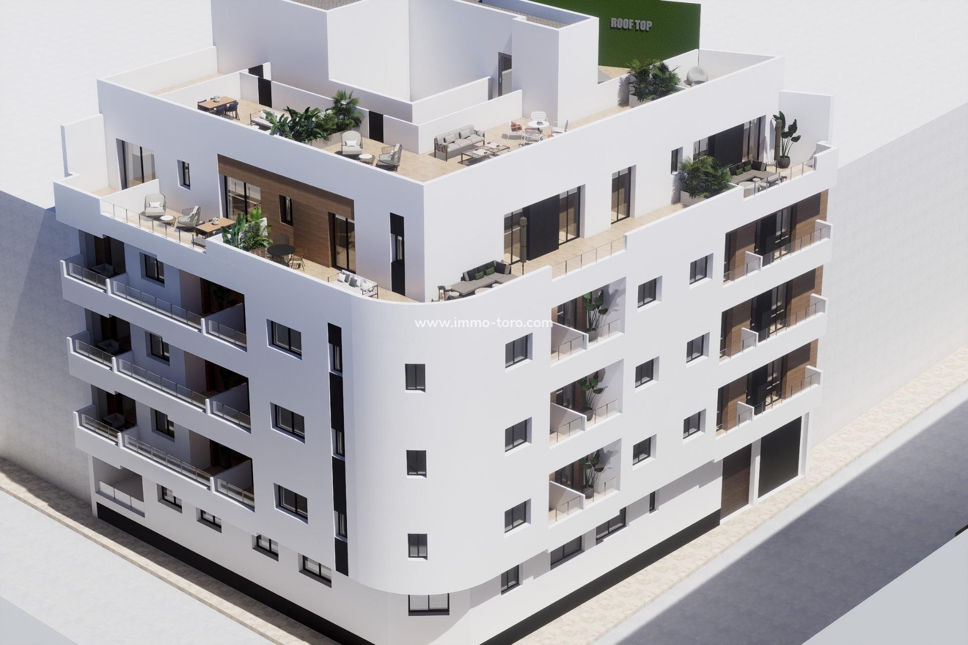 Nieuwbouw - Appartement  - Torrevieja - pueblo