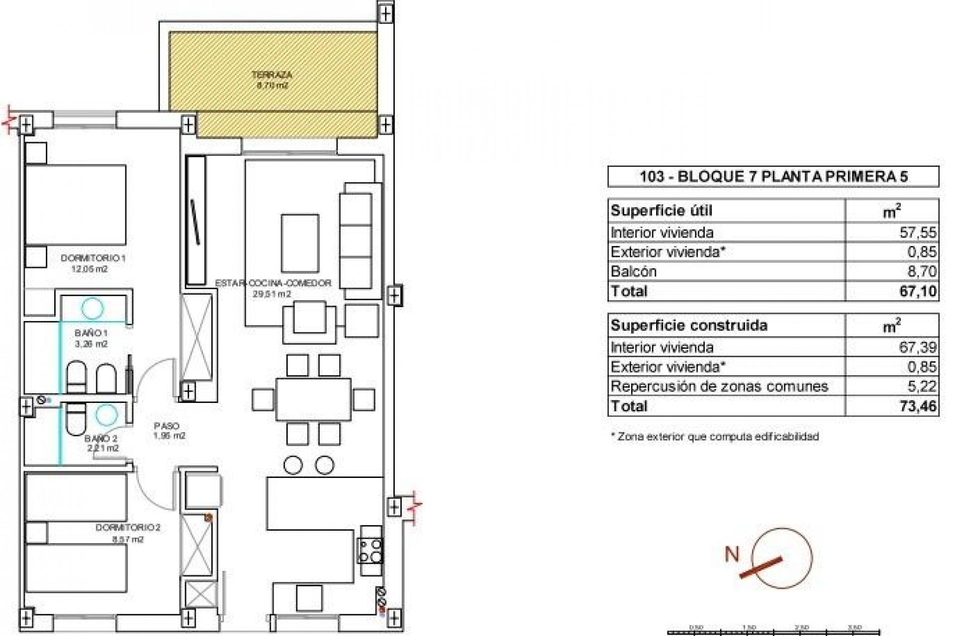Nieuwbouw - Appartement  - Vera - El Playazo