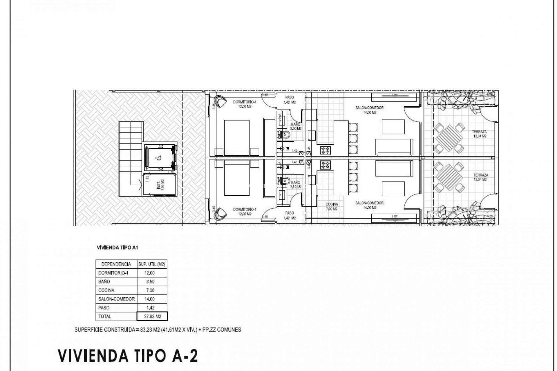 Nieuwbouw - Appartement  - Vera - Vera Playa