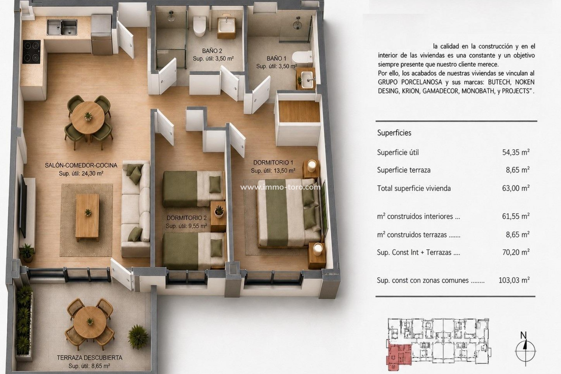 Nieuwbouw - Appartement  - Villajoyosa - Cala de Finestrat