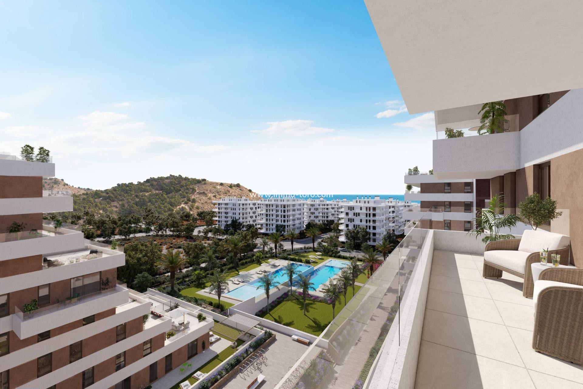 Nieuwbouw - Appartement  - Villajoyosa - Playa del Torres