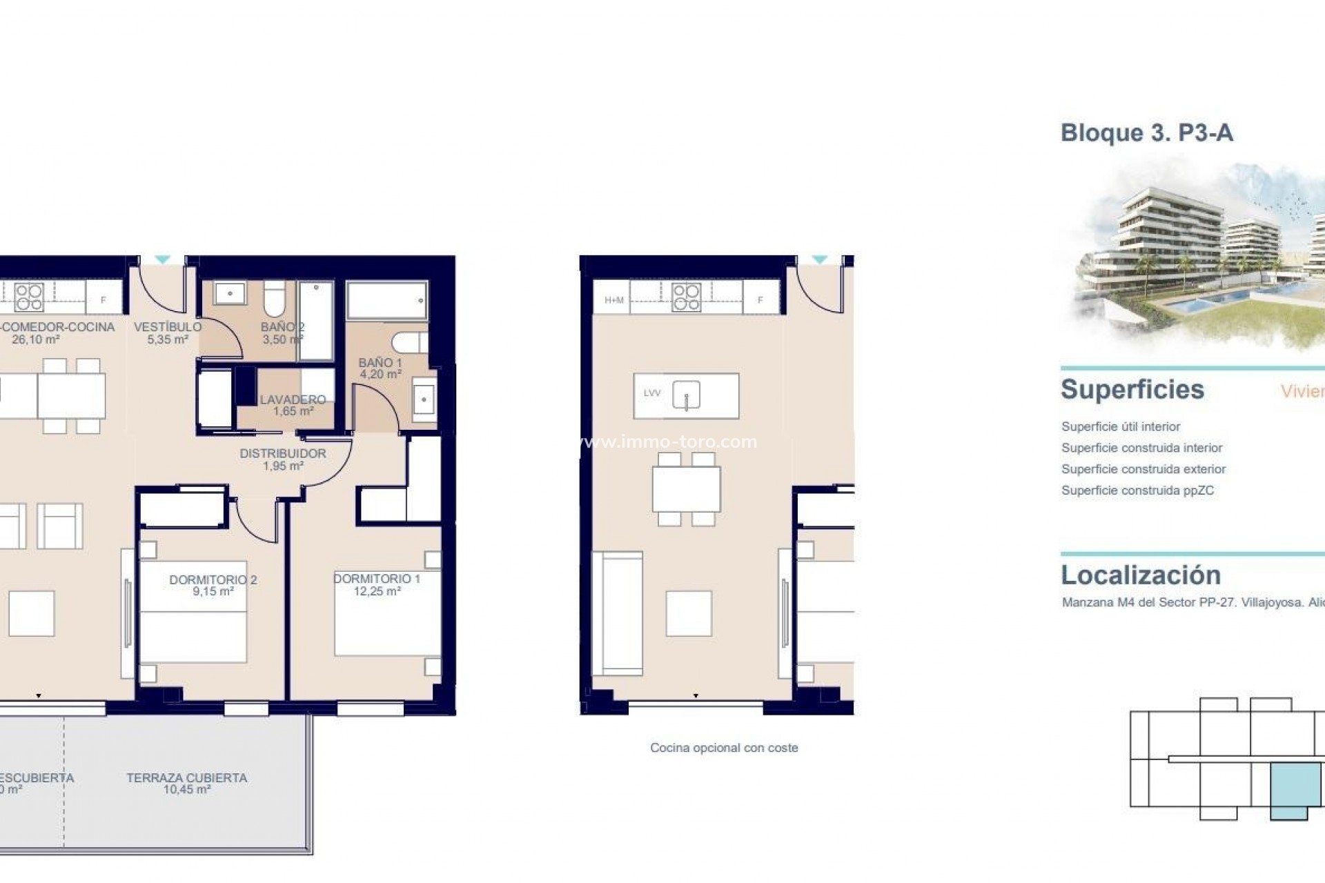Nieuwbouw - Appartement  - Villajoyosa - Playa del Torres