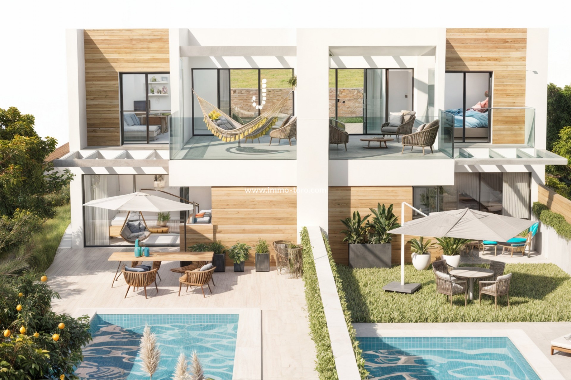 Nieuwbouw - Geschakelde woning - Alfaz del Pi
