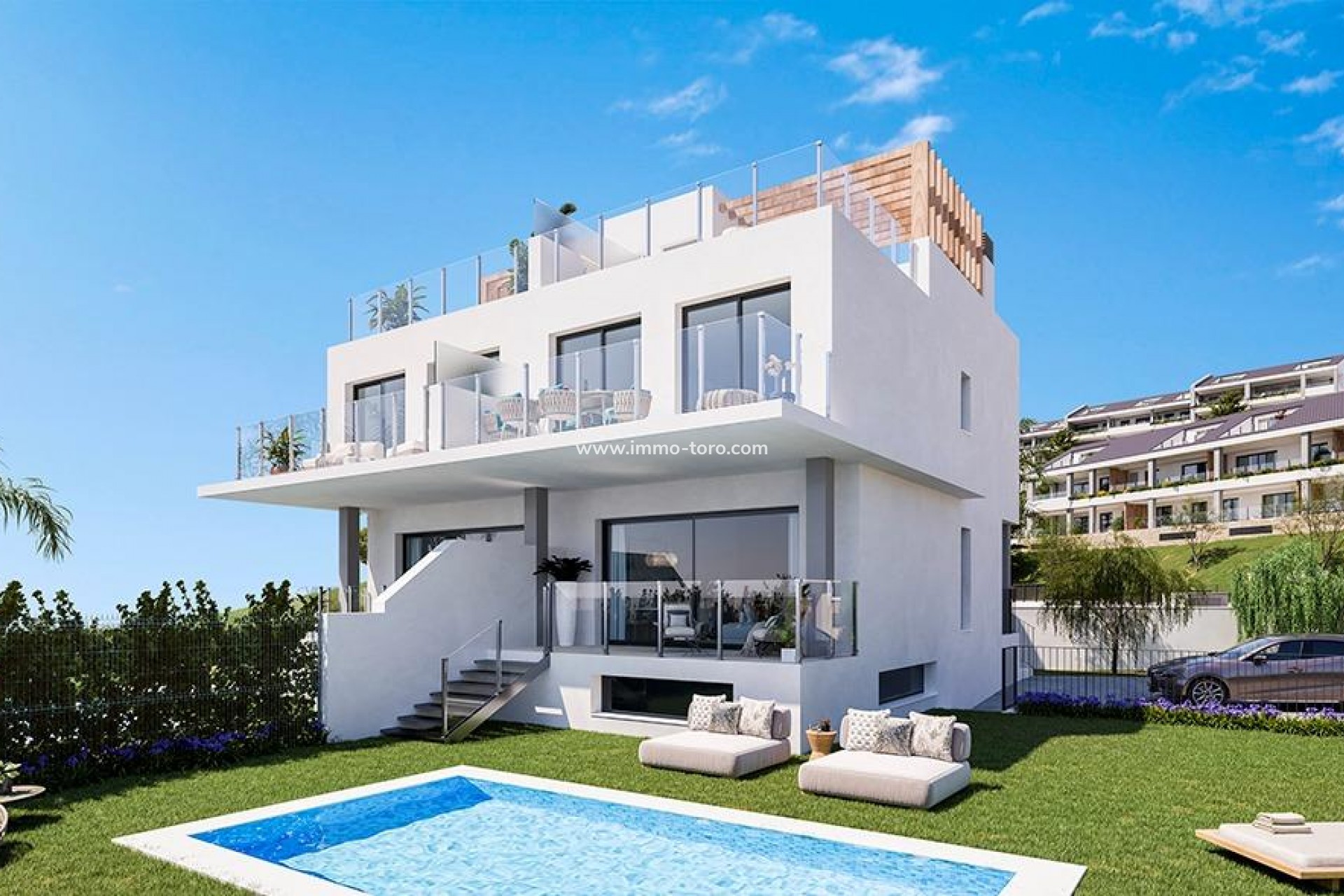 Nieuwbouw - Geschakelde woning - Benalmádena - Torremuelle