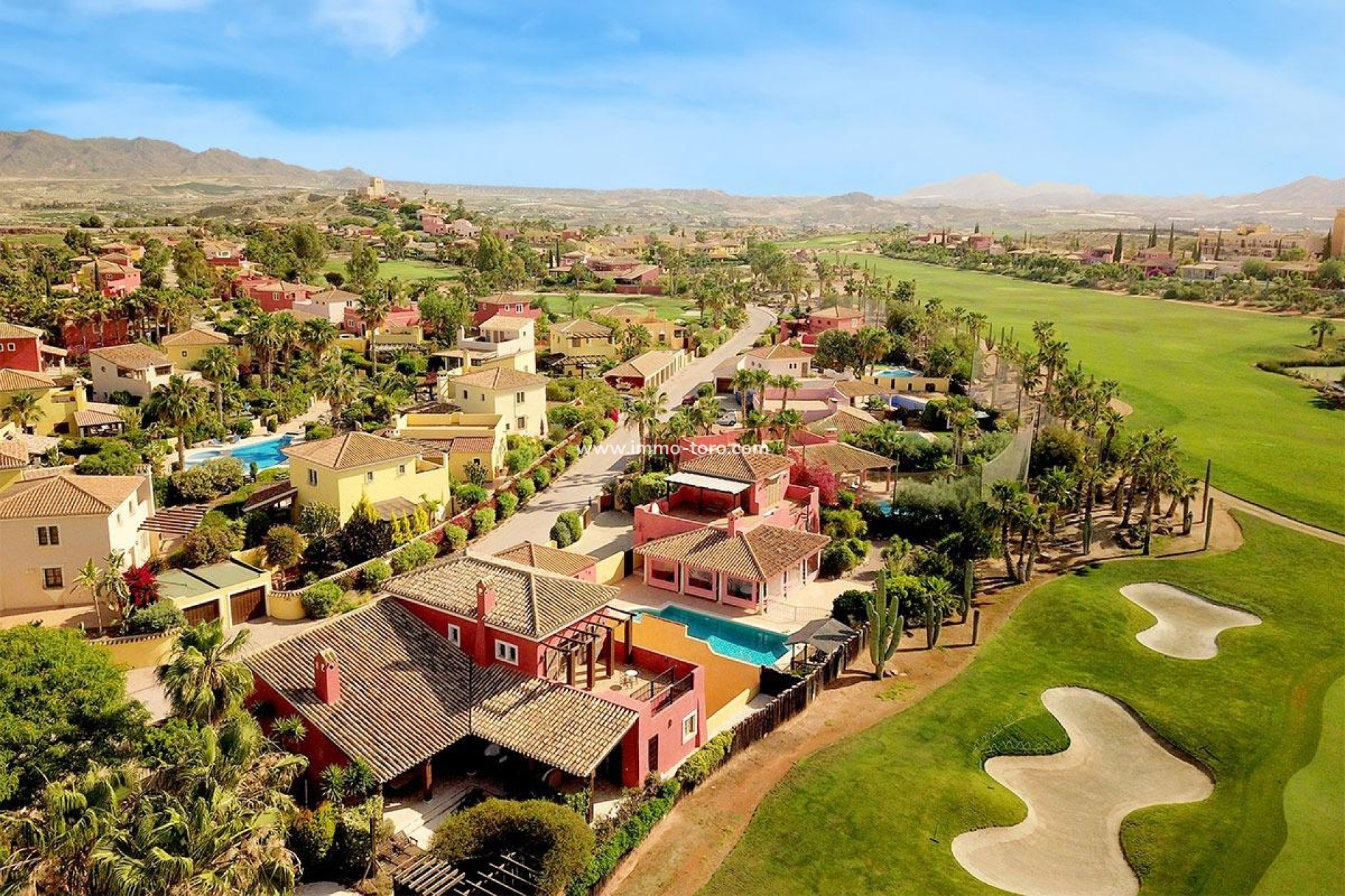 Nieuwbouw - Geschakelde woning - Cuevas Del Almanzora - Desert Springs Golf Club