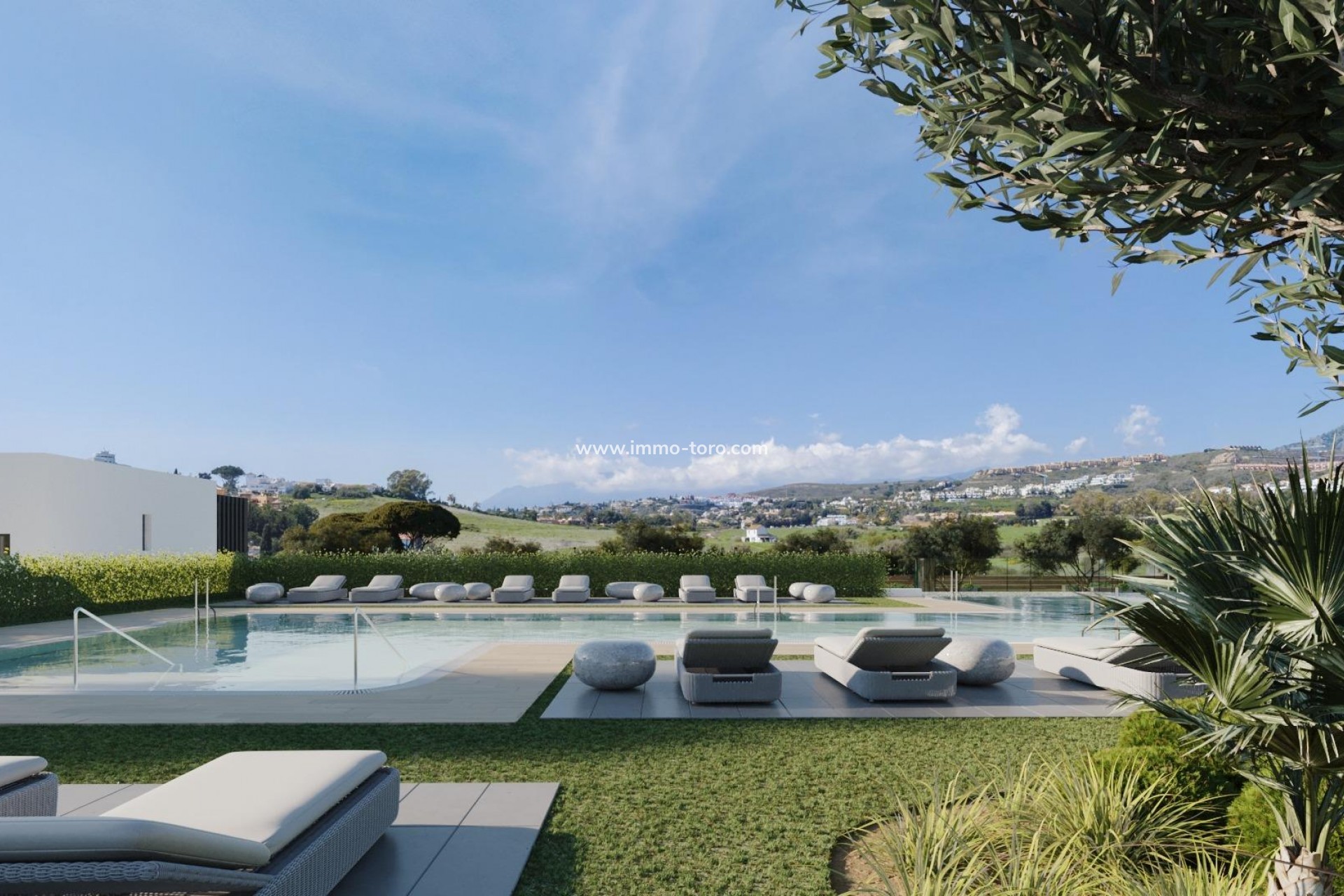 Nieuwbouw - Geschakelde woning - Estepona - Atalaya Golf