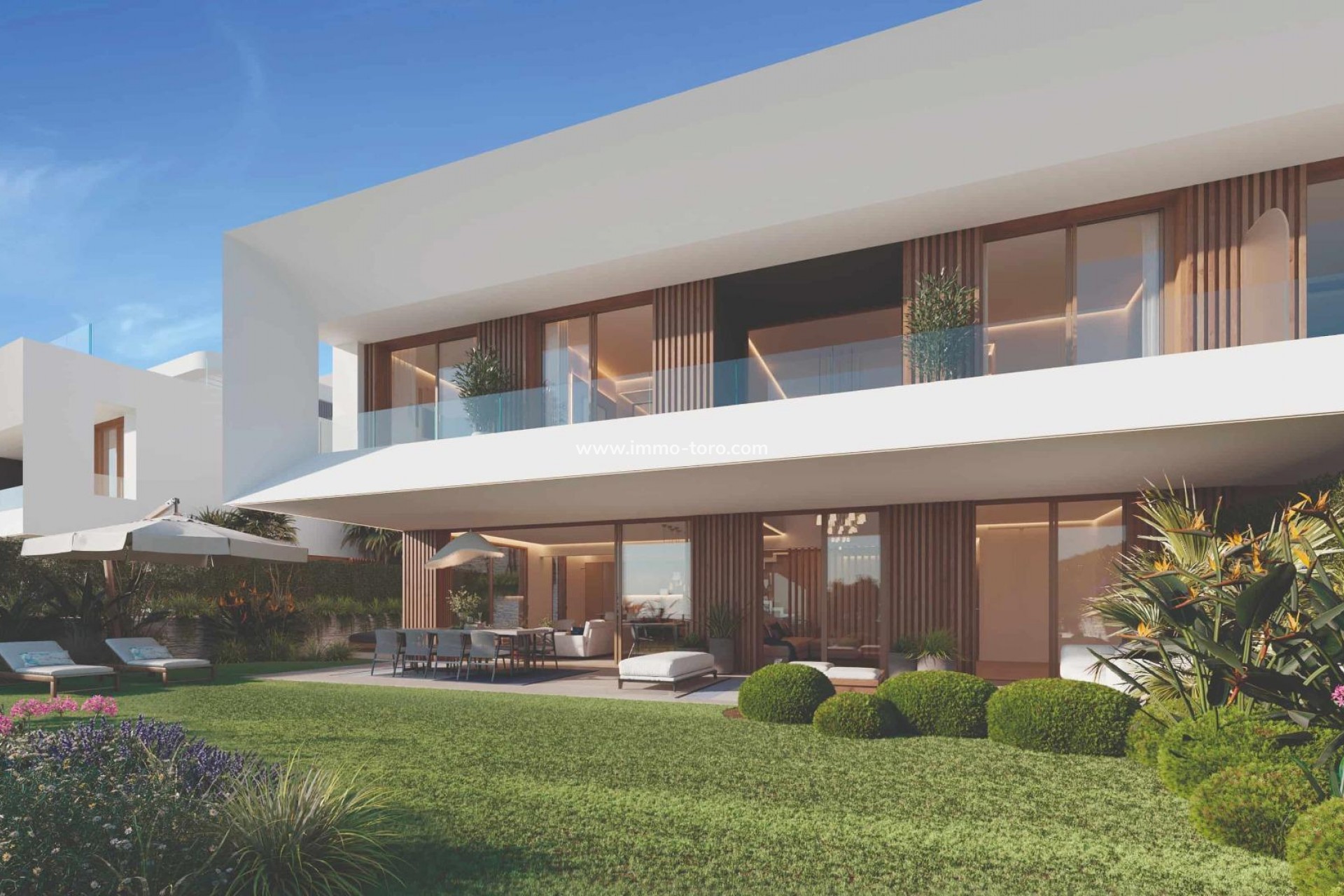 Nieuwbouw - Geschakelde woning - Estepona - El Paraiso Golf