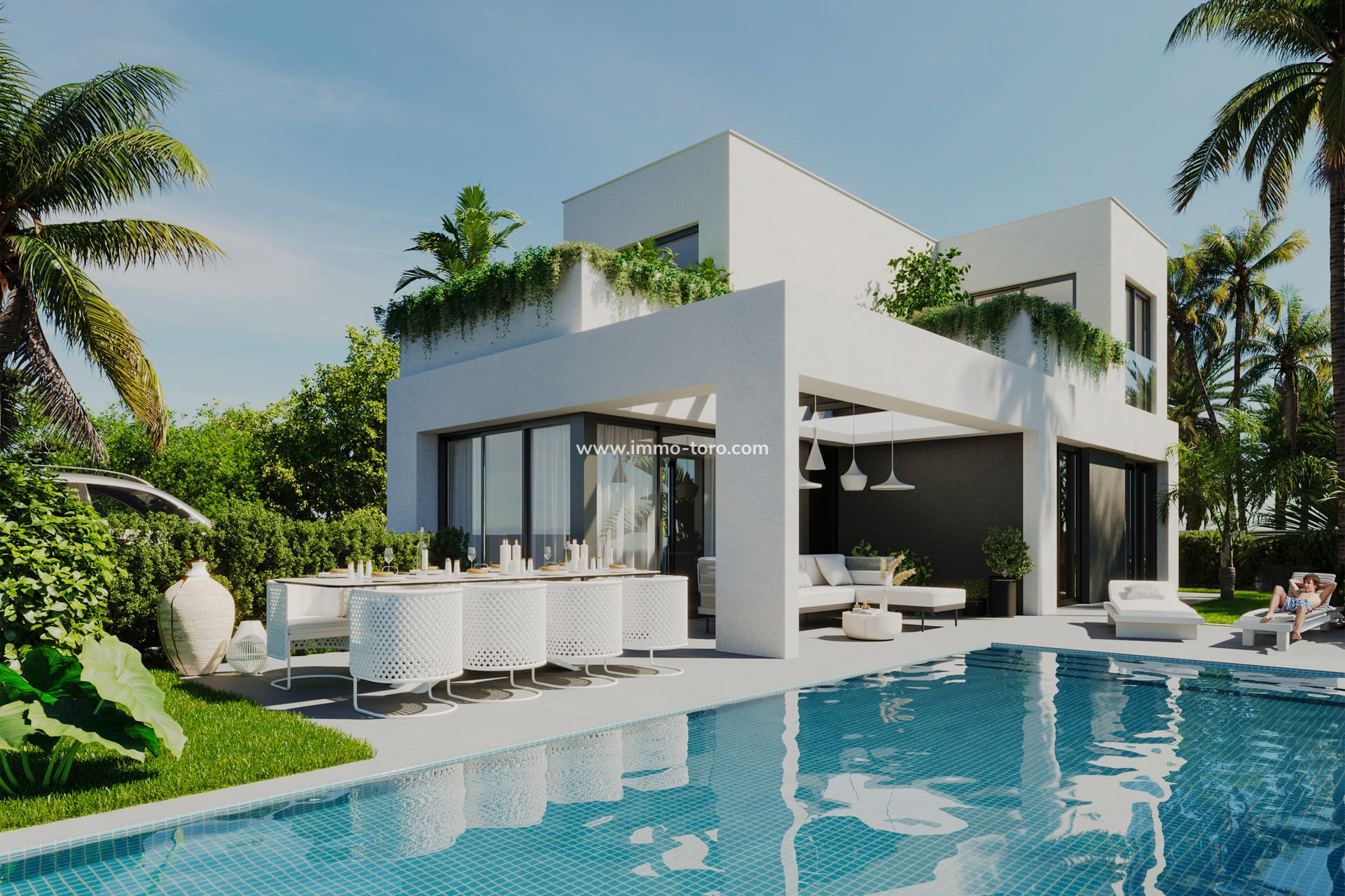 Nieuwbouw - Geschakelde woning - Finestrat