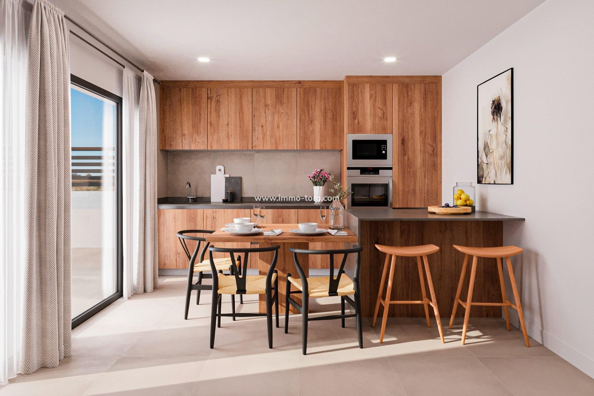 Nieuwbouw - Geschakelde woning - Fuente Álamo - La Pinilla
