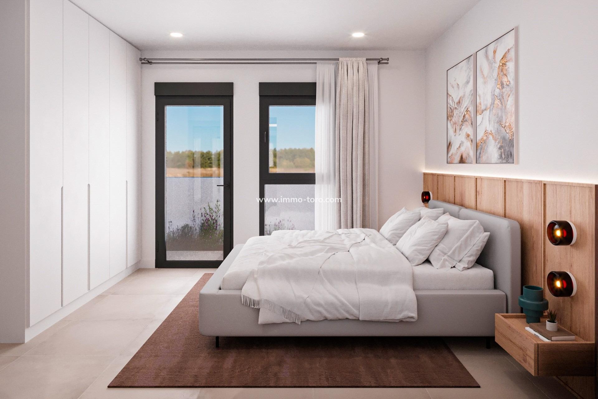 Nieuwbouw - Geschakelde woning - Fuente Álamo - La Pinilla
