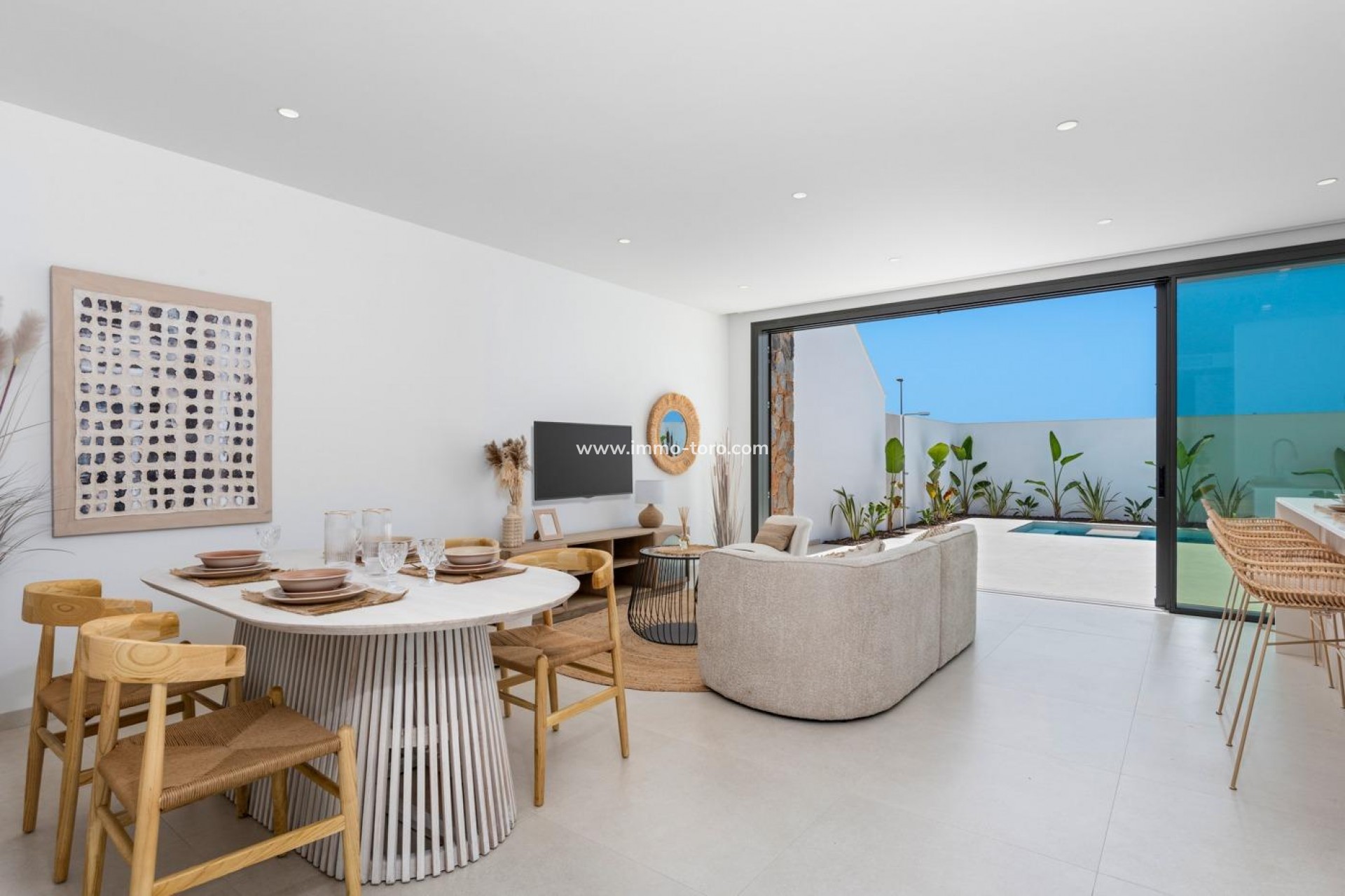 Nieuwbouw - Geschakelde woning - Los Alcázares - Serena Golf