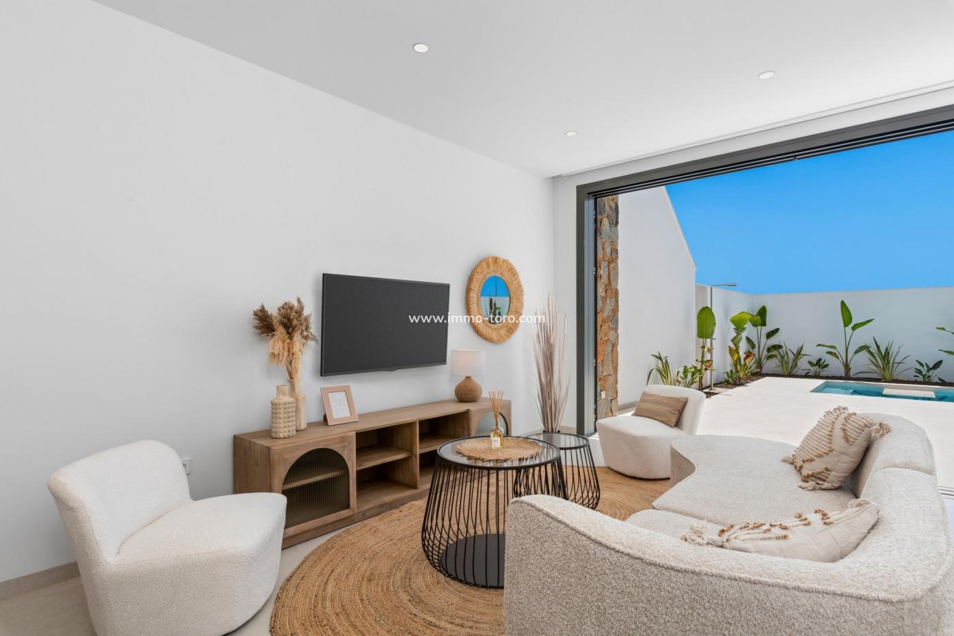 Nieuwbouw - Geschakelde woning - Los Alcázares - Serena Golf