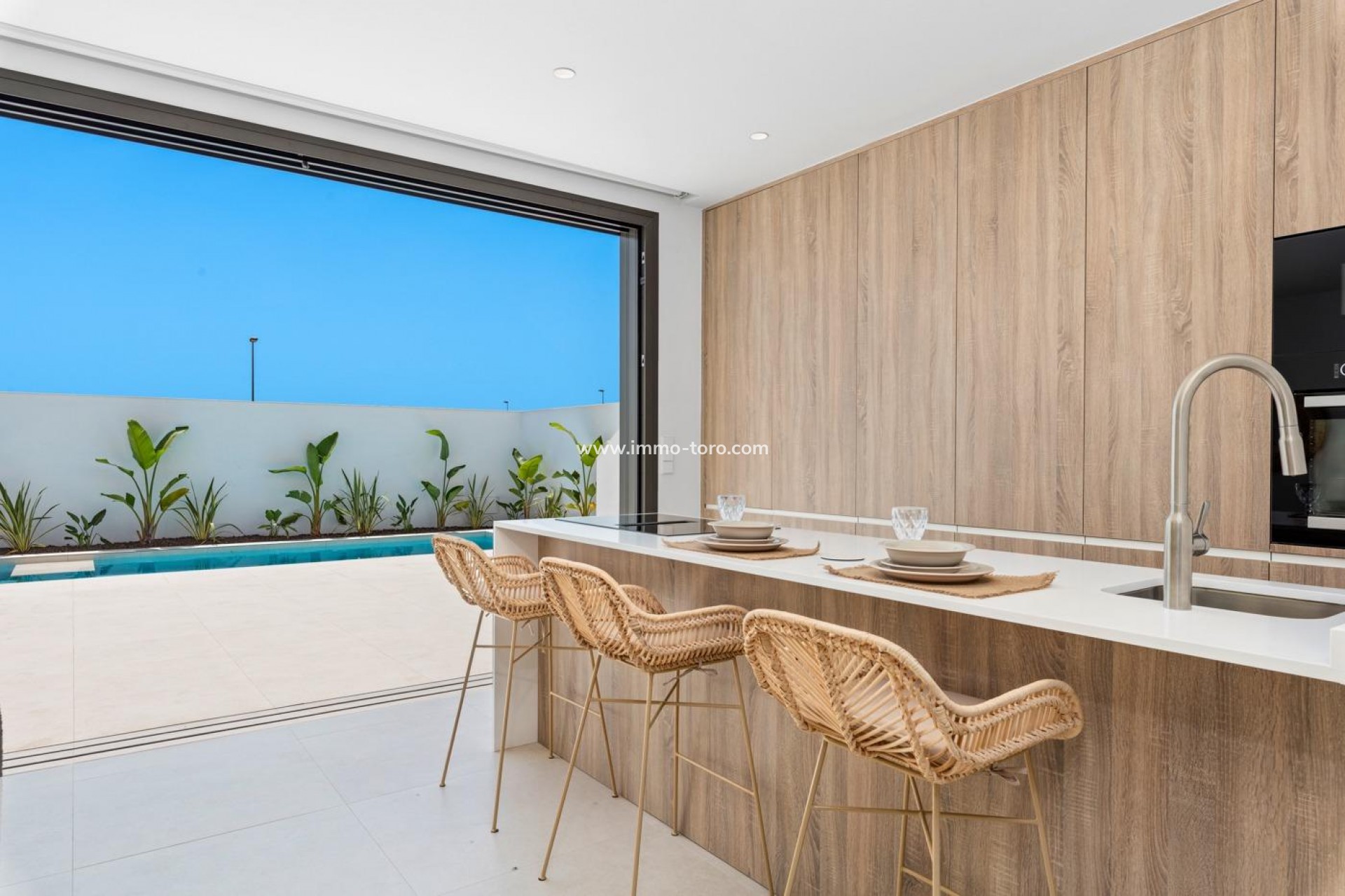 Nieuwbouw - Geschakelde woning - Los Alcázares - Serena Golf