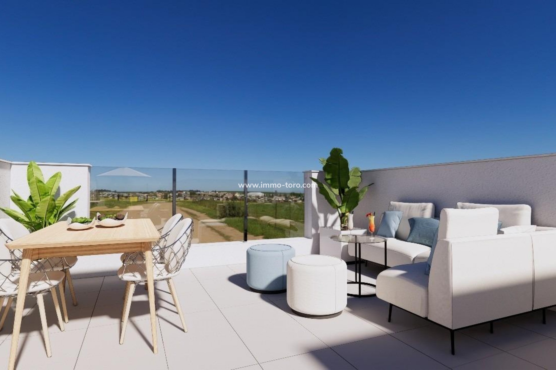 Nieuwbouw - Geschakelde woning - Los Alcázares - Serena Golf