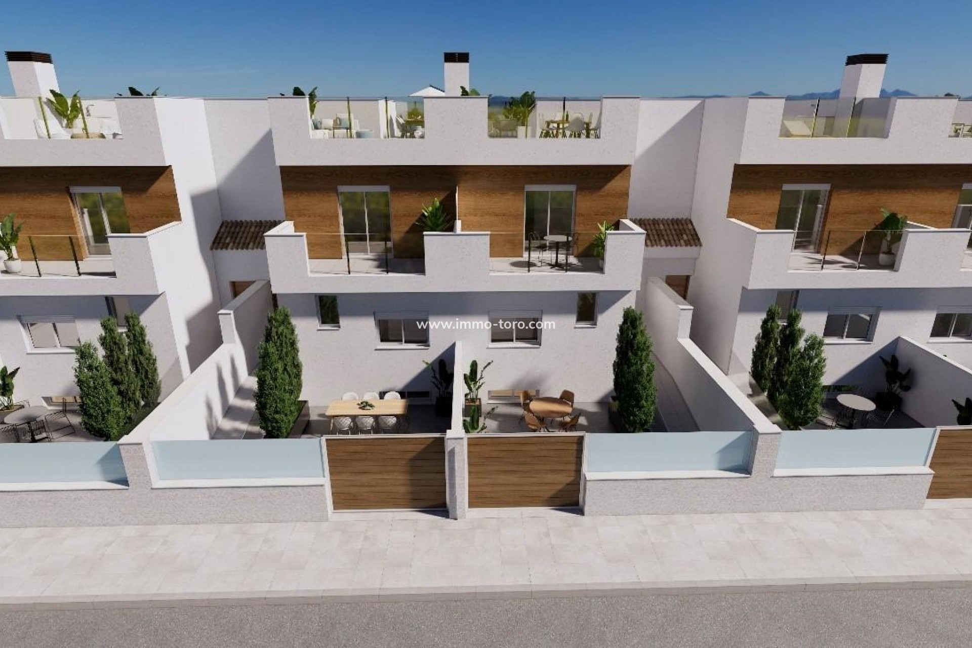 Nieuwbouw - Geschakelde woning - Los Alcázares - Serena Golf