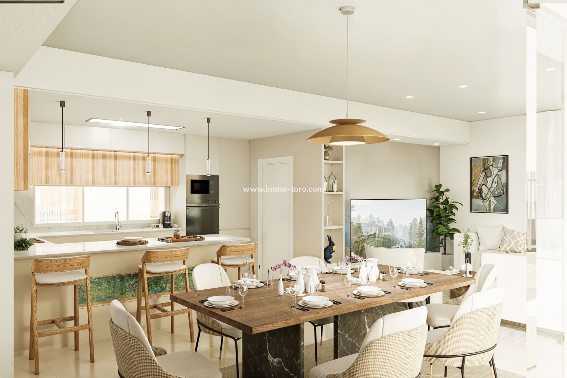 Nieuwbouw - Geschakelde woning - Los Alcázares