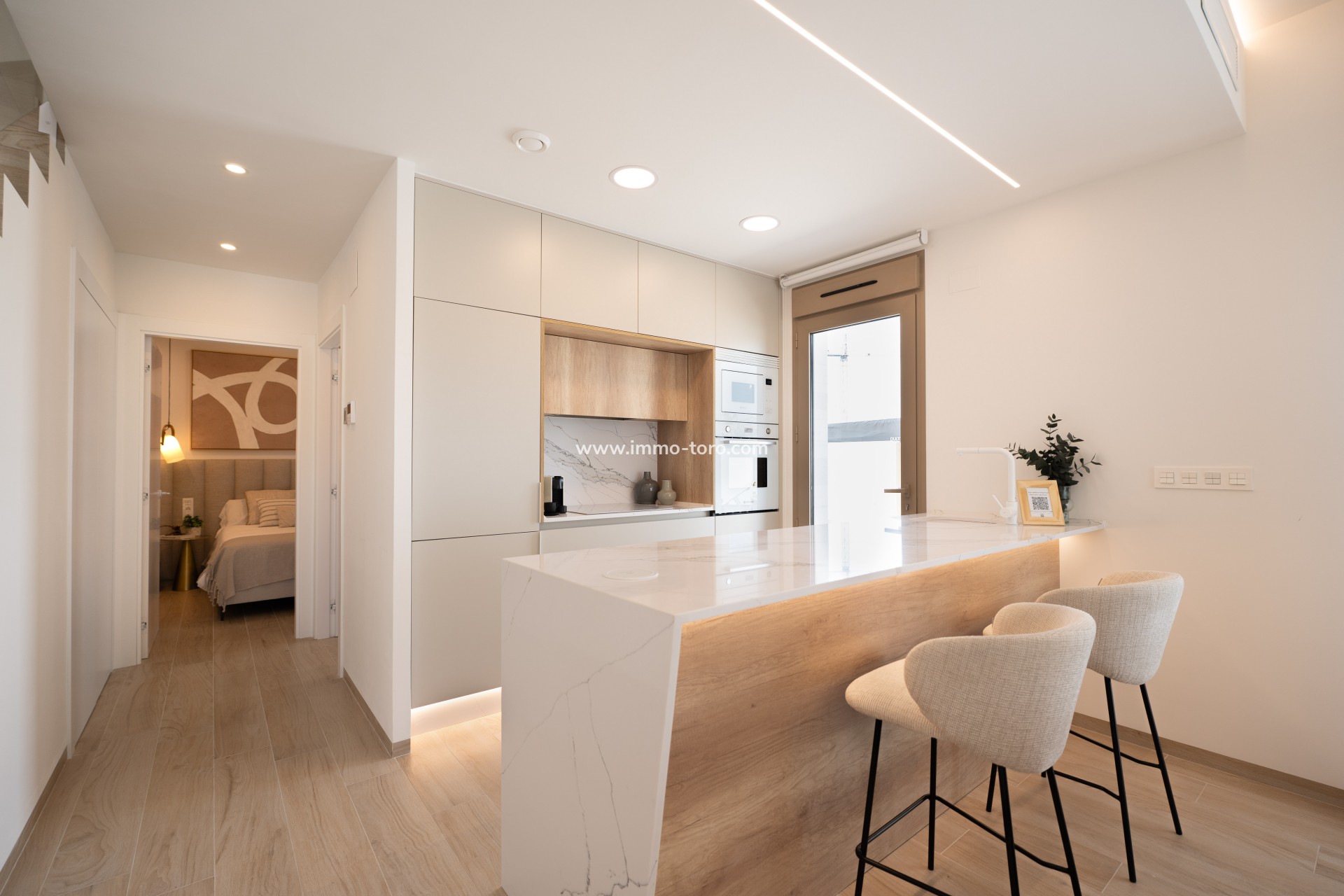 Nieuwbouw - Geschakelde woning - Los Alcázares