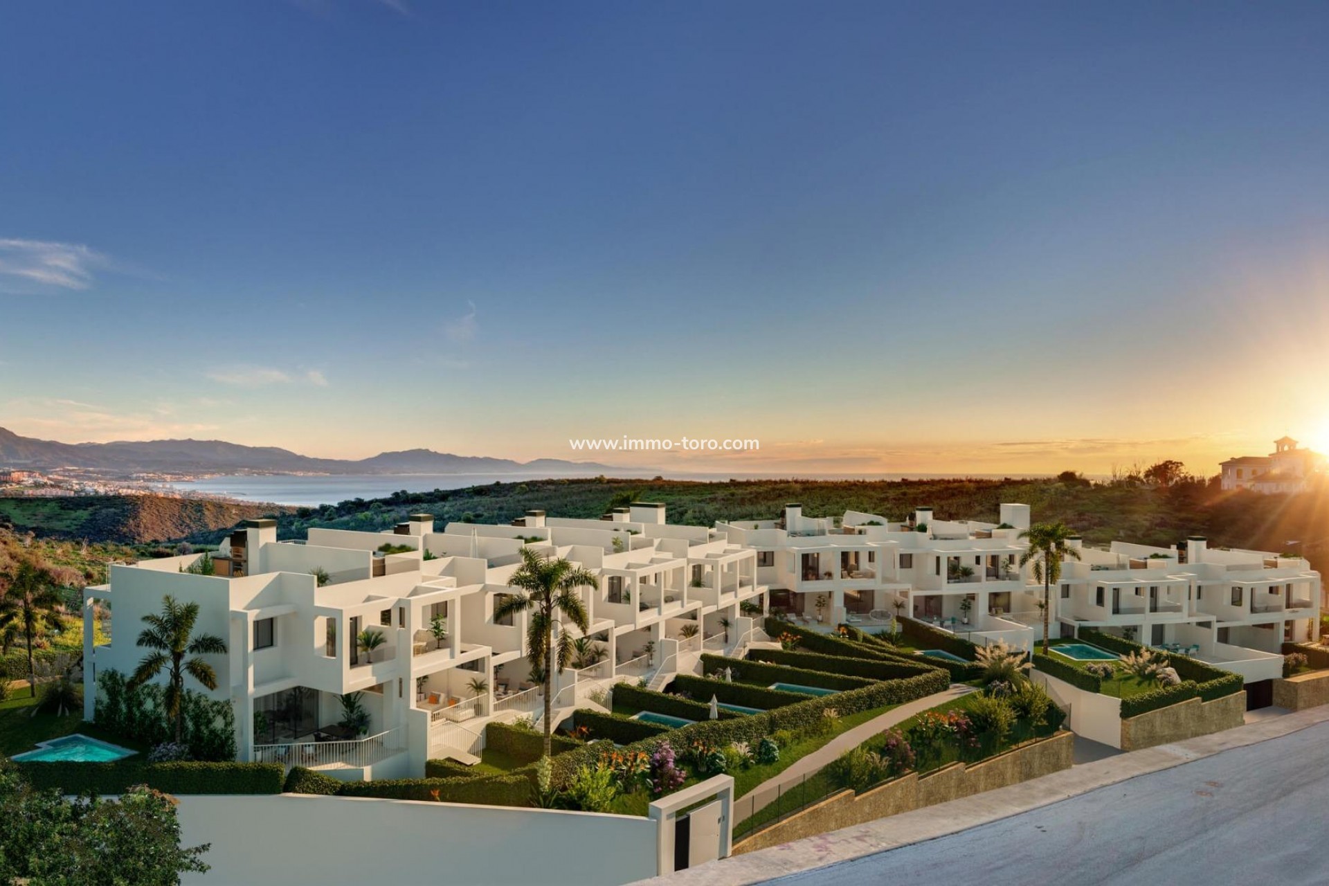 Nieuwbouw - Geschakelde woning - Manilva - Duquesa Sur