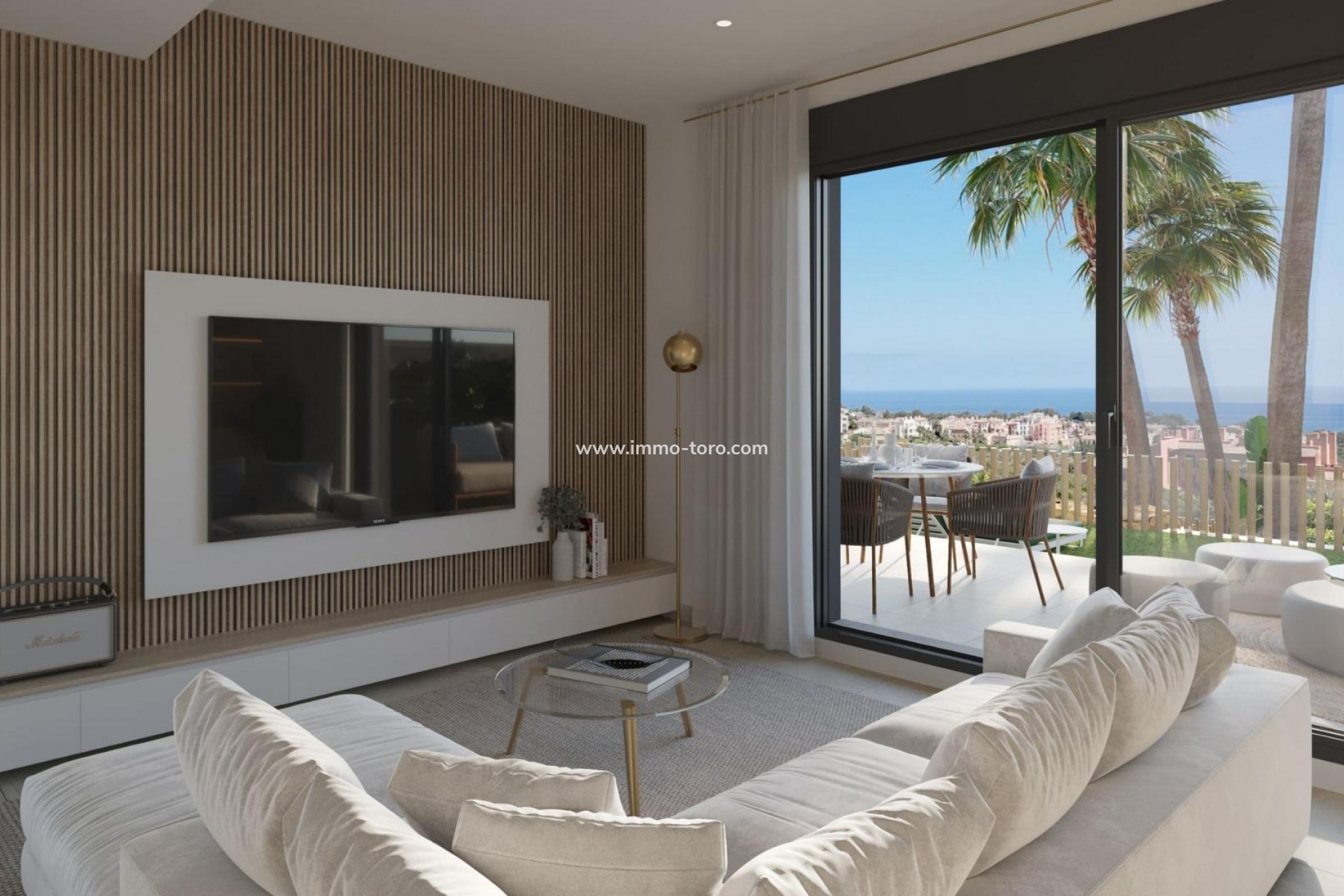 Nieuwbouw - Geschakelde woning - Manilva - Urb. Bahia de las Rocas