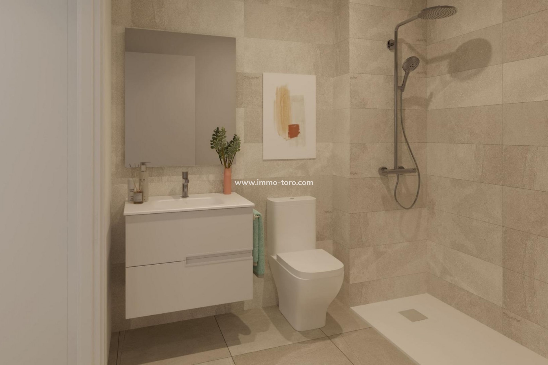 Nieuwbouw - Geschakelde woning - Manilva - Urb. Bahia de las Rocas