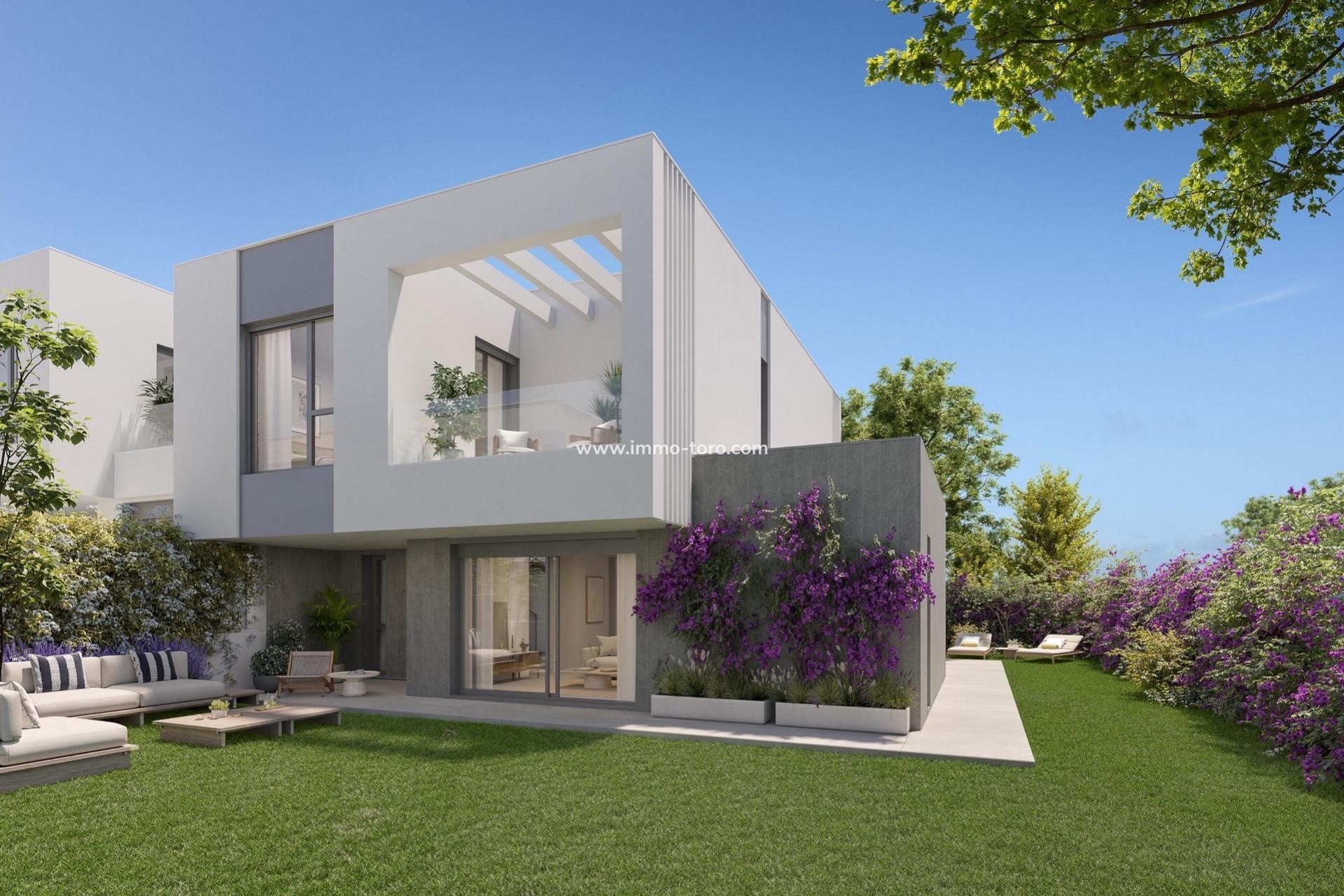 Nieuwbouw - Geschakelde woning - Marbella - Las Chapas - Alicate Playa