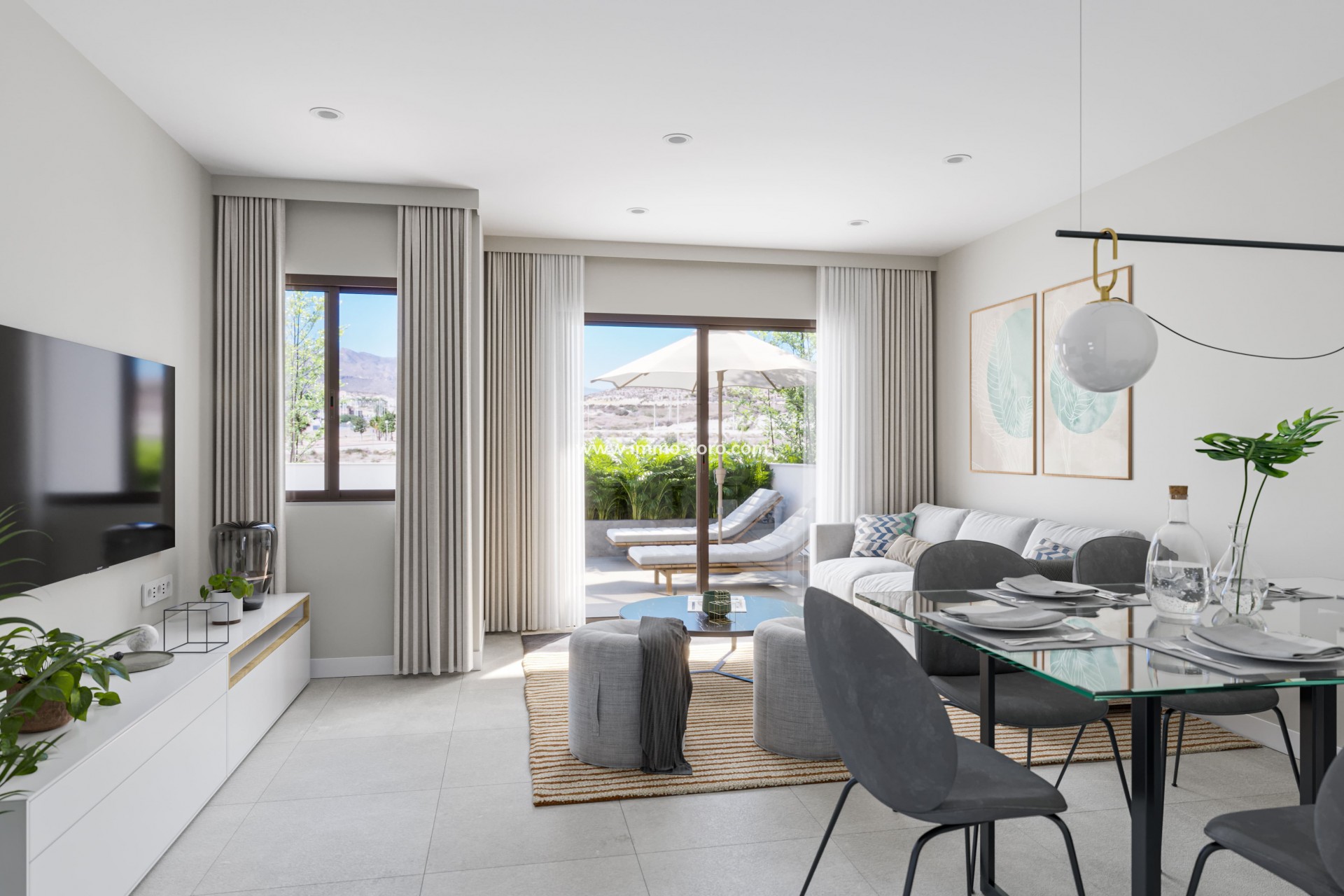 Nieuwbouw - Geschakelde woning - Mazarrón