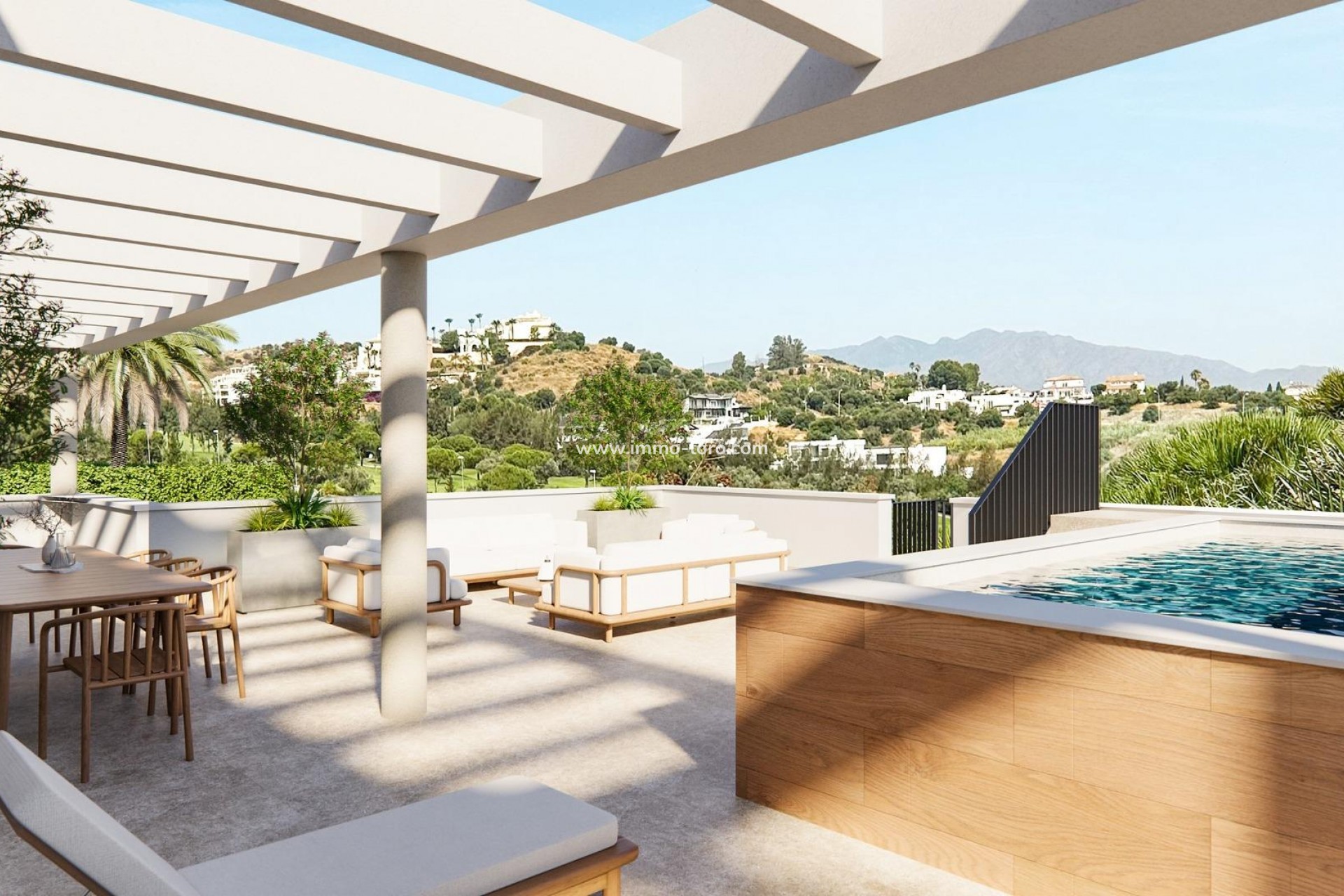 Nieuwbouw - Geschakelde woning - Mijas - Cerrado del Águila Golf