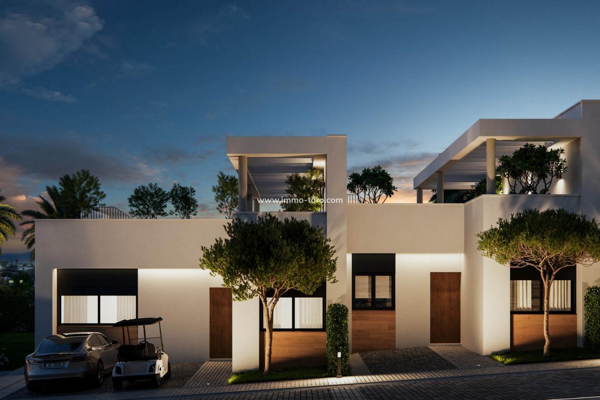 Nieuwbouw - Geschakelde woning - Mijas - Cerrado del Águila Golf