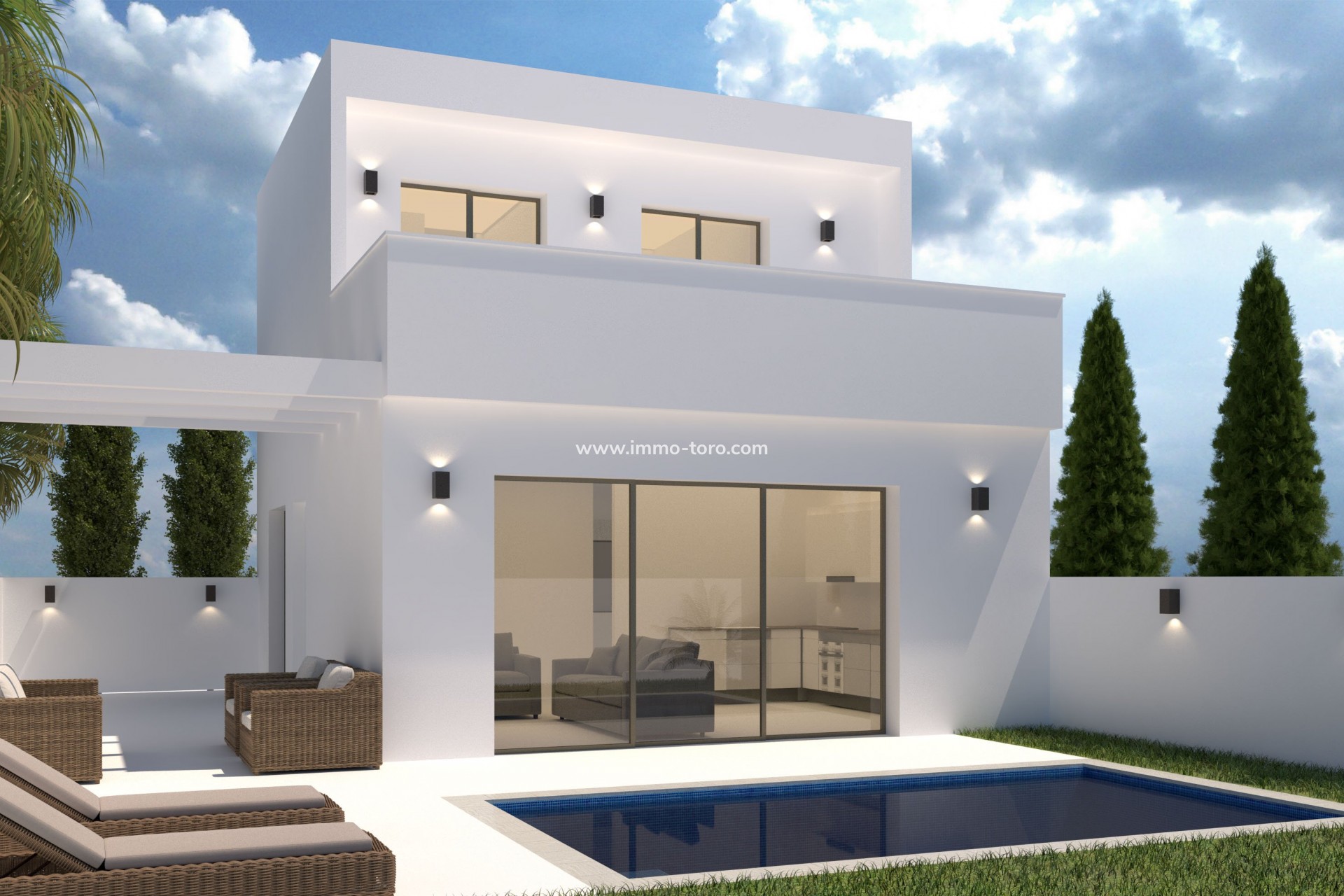 Nieuwbouw - Geschakelde woning - Orihuela - Orihuela Costa