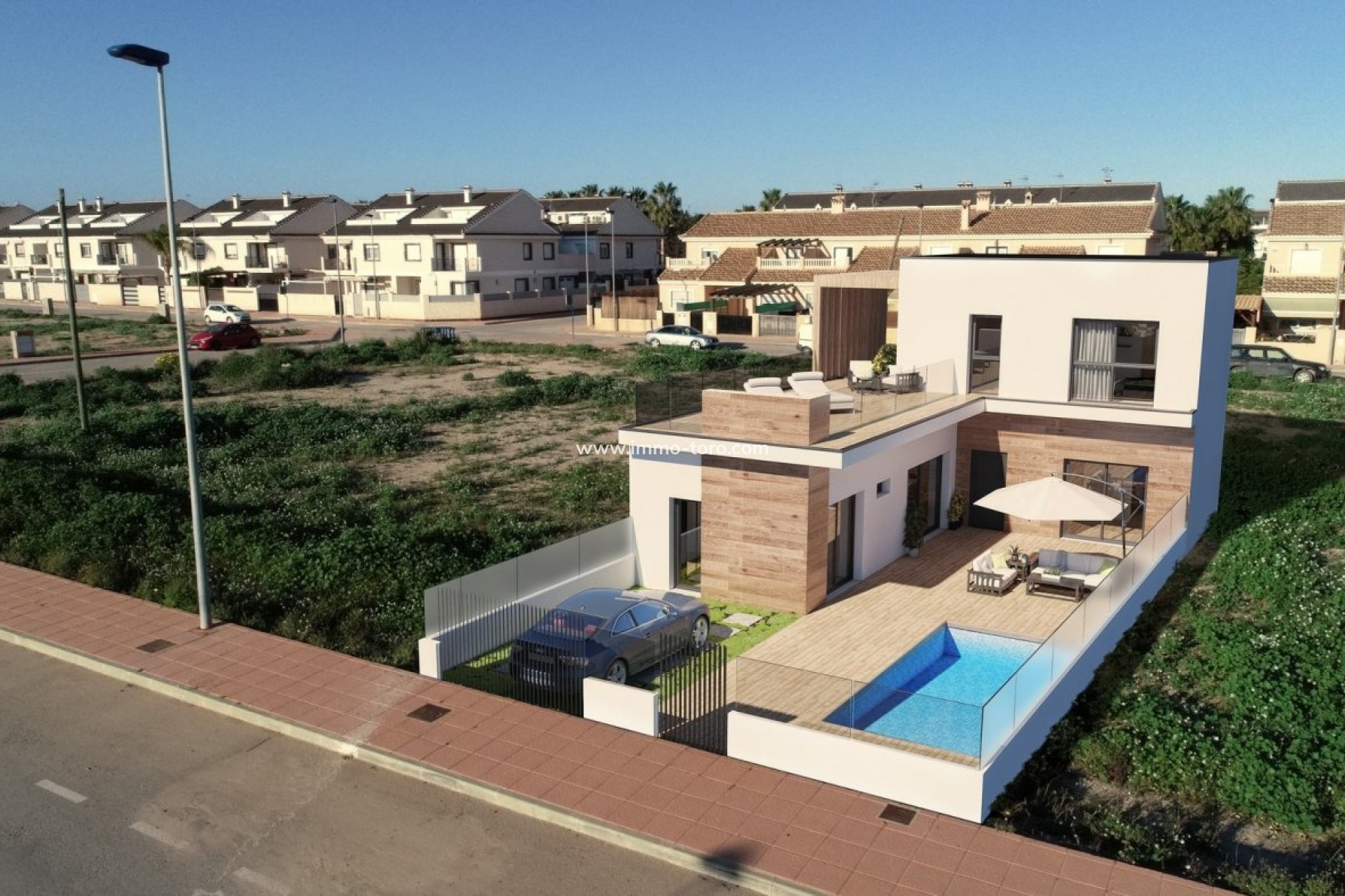 Nieuwbouw - Geschakelde woning - San Javier - Parque del doce