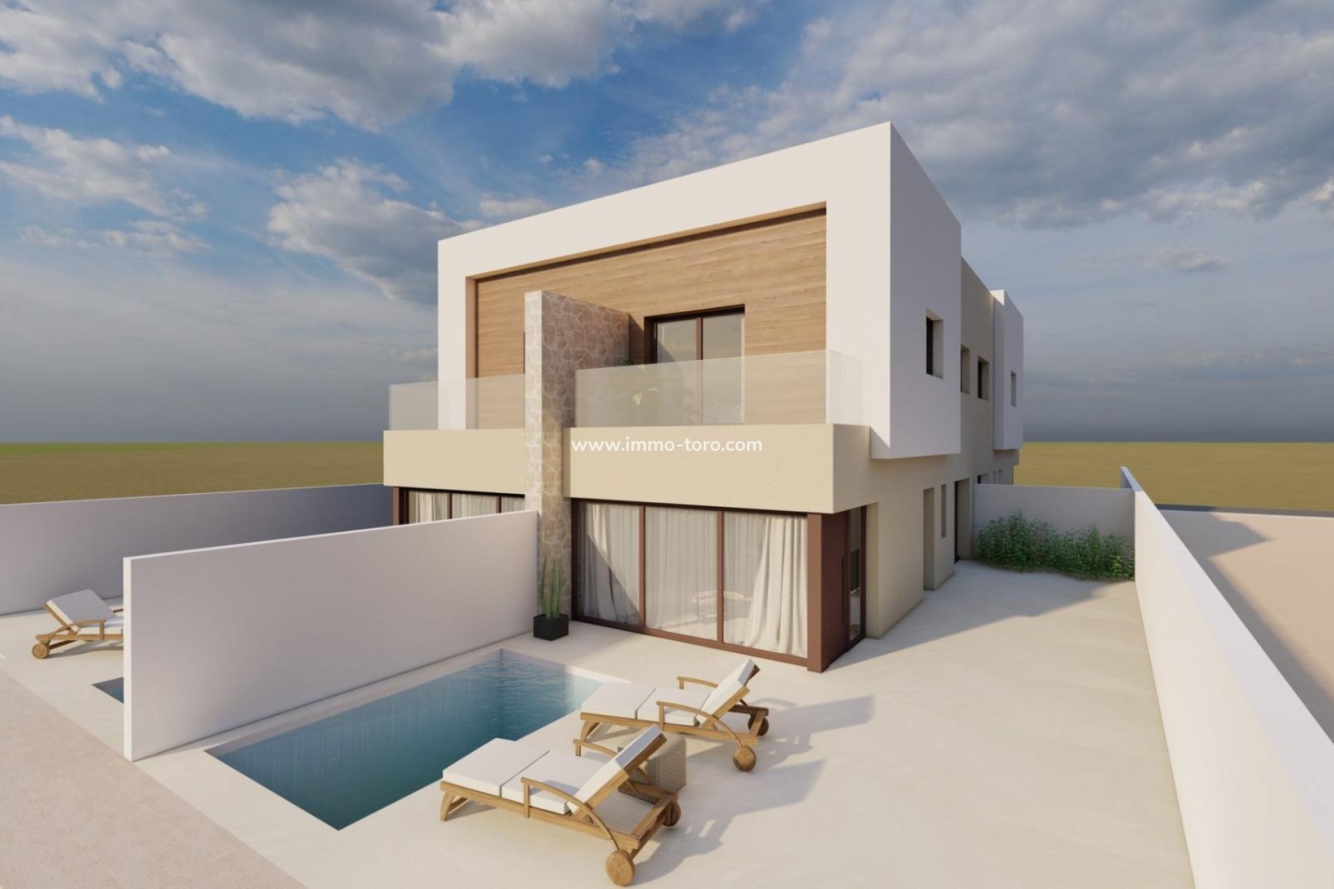 Nieuwbouw - Geschakelde woning - San Javier - Santiago De La Ribera
