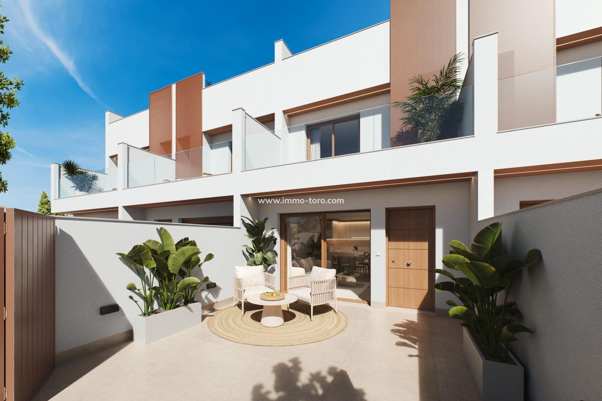 Nieuwbouw - Geschakelde woning - San Pedro del Pinatar - Pueblo