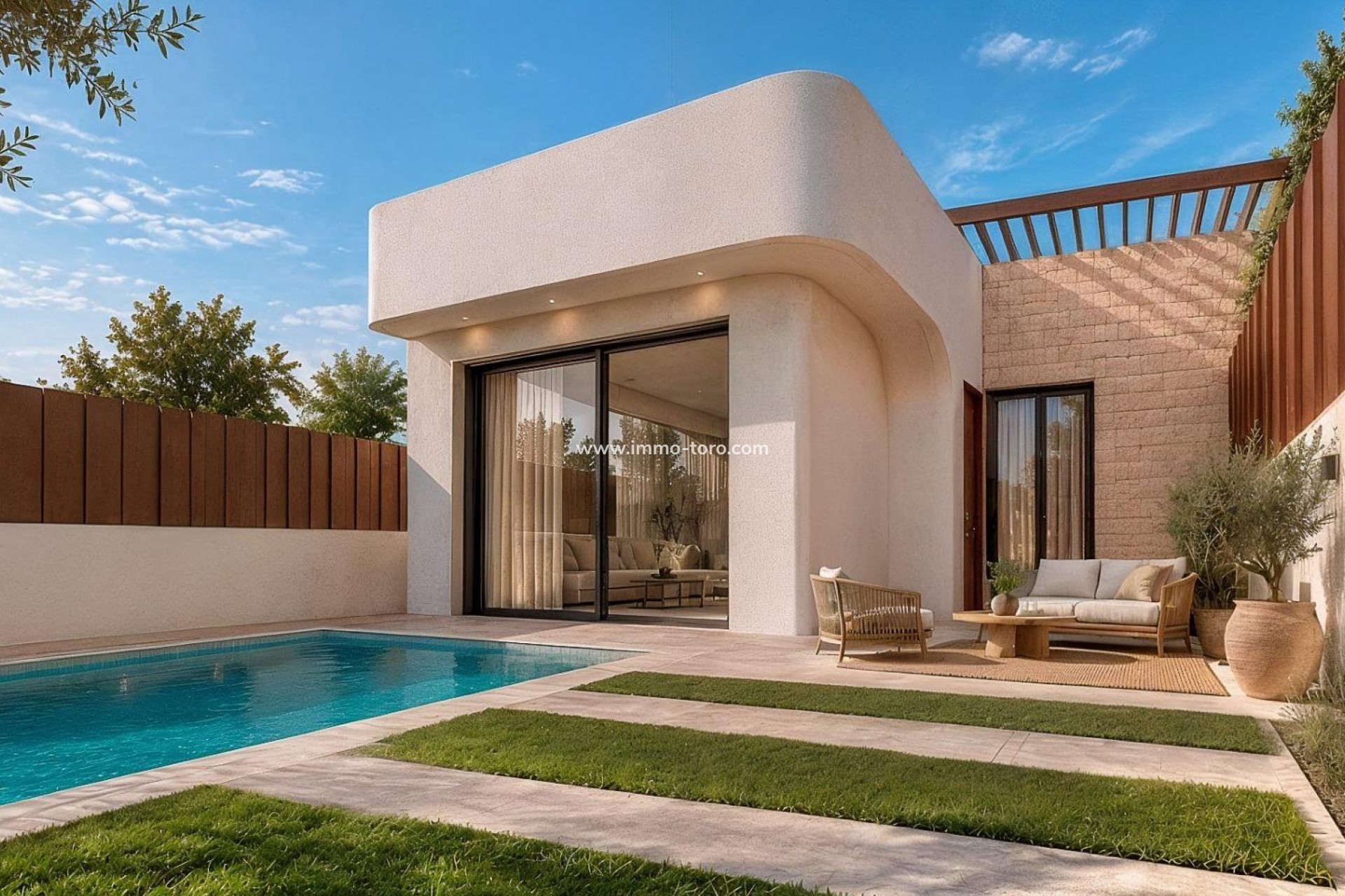 Nieuwbouw - Geschakelde woning - San Pedro del Pinatar - Pueblo