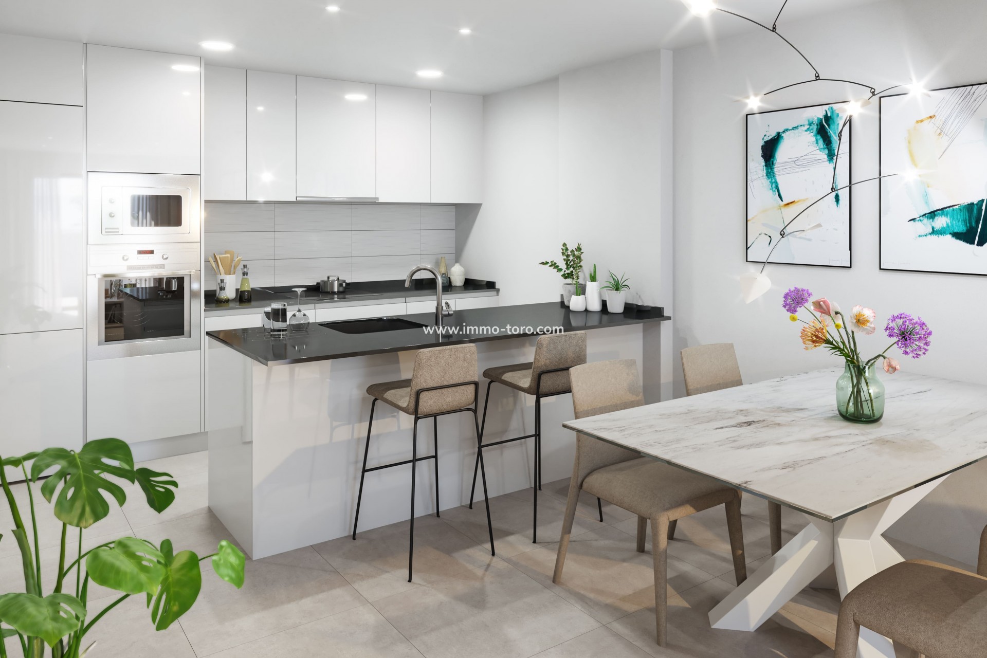 Nieuwbouw - Geschakelde woning - San Pedro del Pinatar