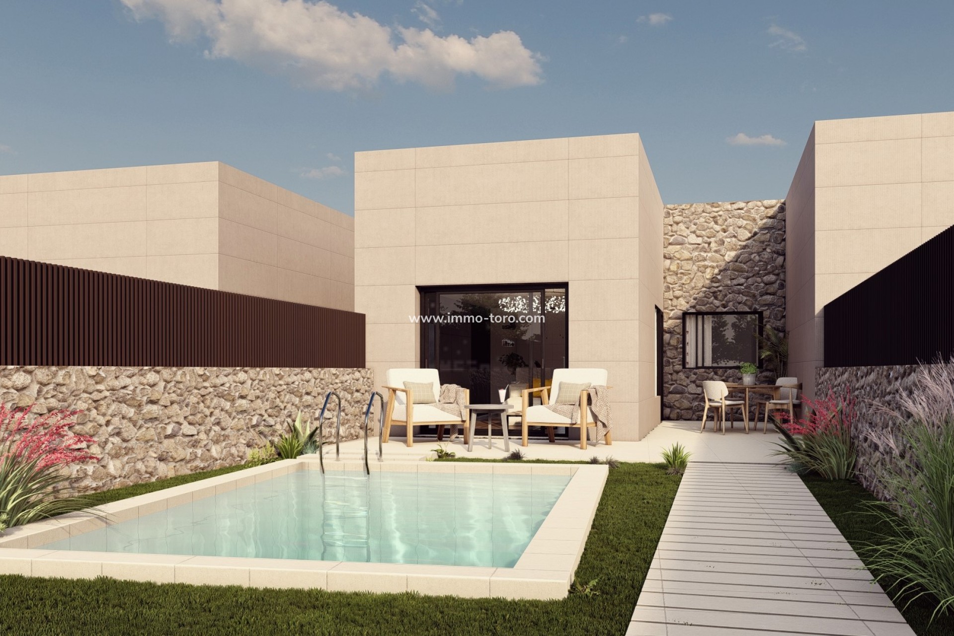 Nieuwbouw - Geschakelde woning - Sangonera la Verde